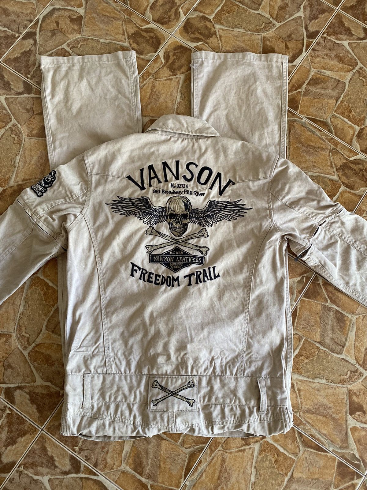 Vanson Leathers × Vintage Vintage Overalls Vanson Leathers Size US 36 / EU 52 - 3 Thumbnail