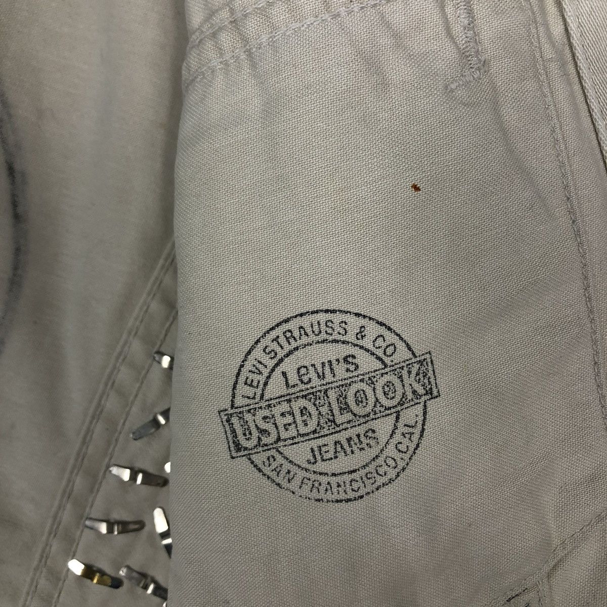 Japanese Brand 🔥VINTAGE TANK TOP CUSTOM LEVI’S BIKER BONDAGE PUNK STYLE Size US M / EU 48-50 / 2 - 18 Thumbnail