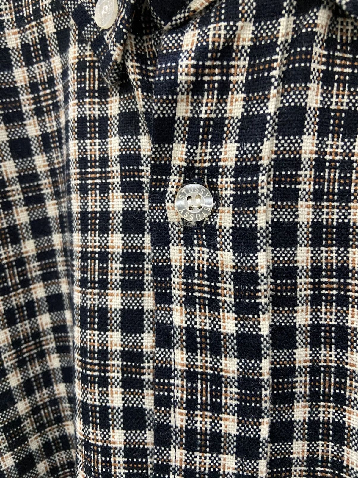 Stussy Vintage Stussy Plaid Flannel Button Up Shirt Size US L / EU 52-54 / 3 - 5 Thumbnail