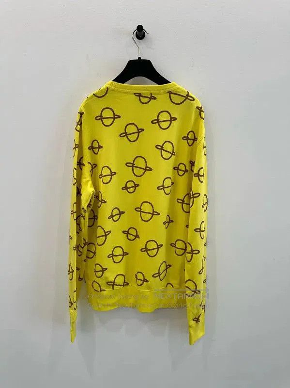 Acne Studios Acne Studios Yellow Cotton Men's Sweatshirt. Size US L / EU 52-54 / 3 - 2 Thumbnail