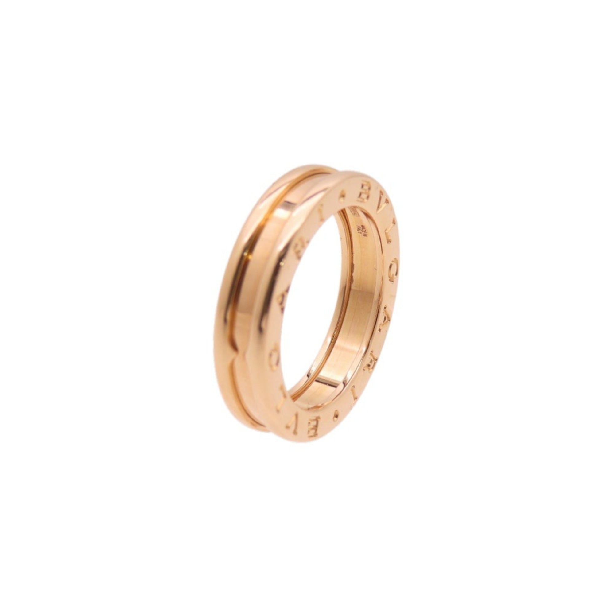 Bvlgari Like new Bvlgari B-ZERO1 750PG Ring #51 18K Pink Gold B-Zero1 0390BVLGARI Men's Size ONE SIZE - 1 Thumbnail