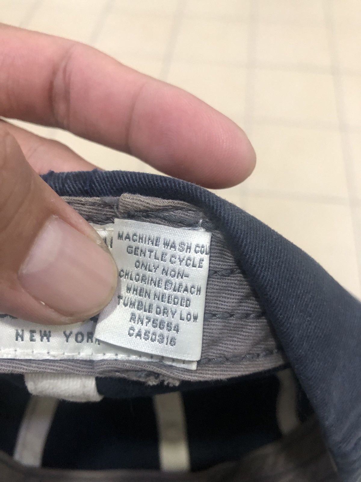 Abercrombie & Fitch Abercrombie and Fitch AF Distressed Full Cap Hat Size ONE SIZE - 10 Thumbnail