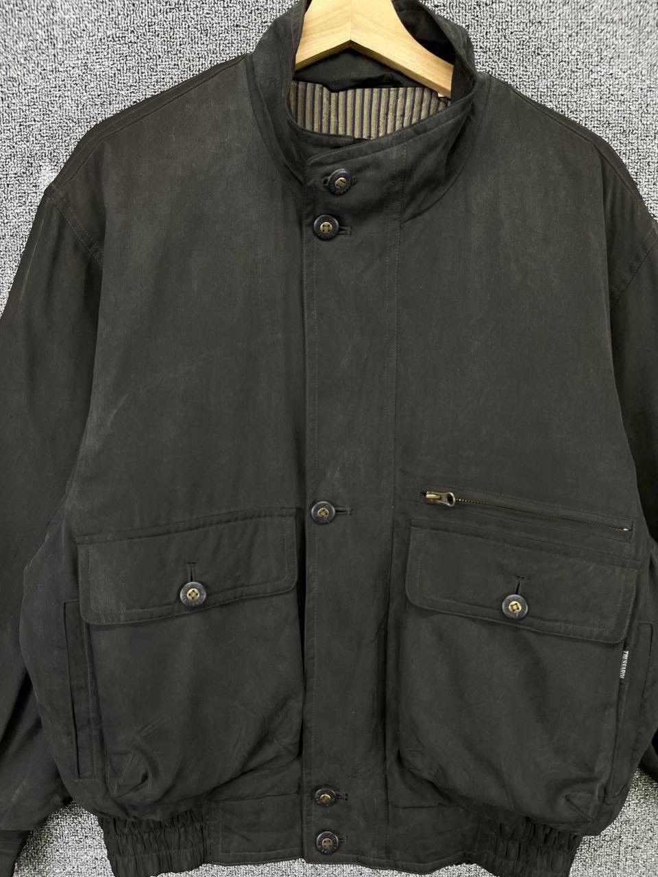 Trussardi Vintage Trussardi Luxury Bomber Style Jacket Size US M / EU 48-50 / 2 - 5 Thumbnail