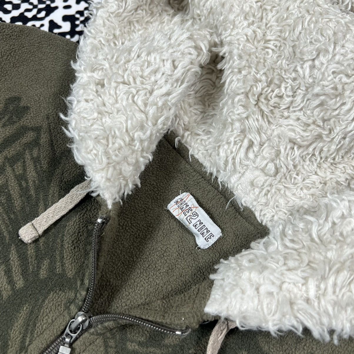 Japanese Brand Vintage Y2K Japanese Affliction Skull Tribal Fur Faux Hoodie Size US L / EU 52-54 / 3 - 12 Thumbnail