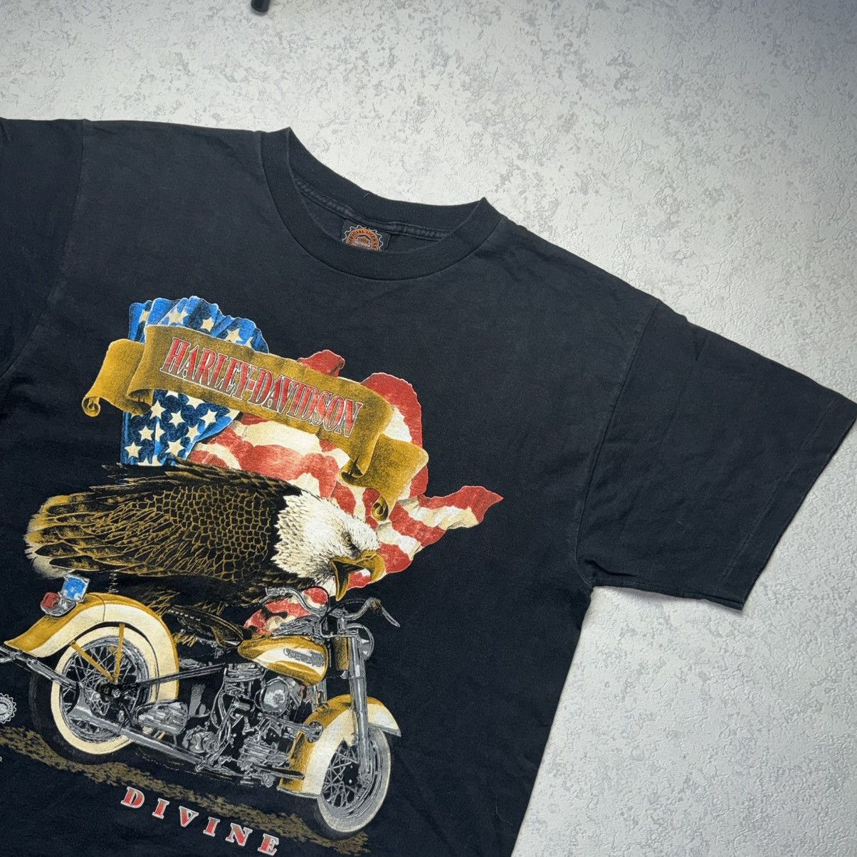Harley Davidson Vintage Harley Davidson 1996 90s Tee Size US L / EU 52-54 / 3 - 3 Thumbnail