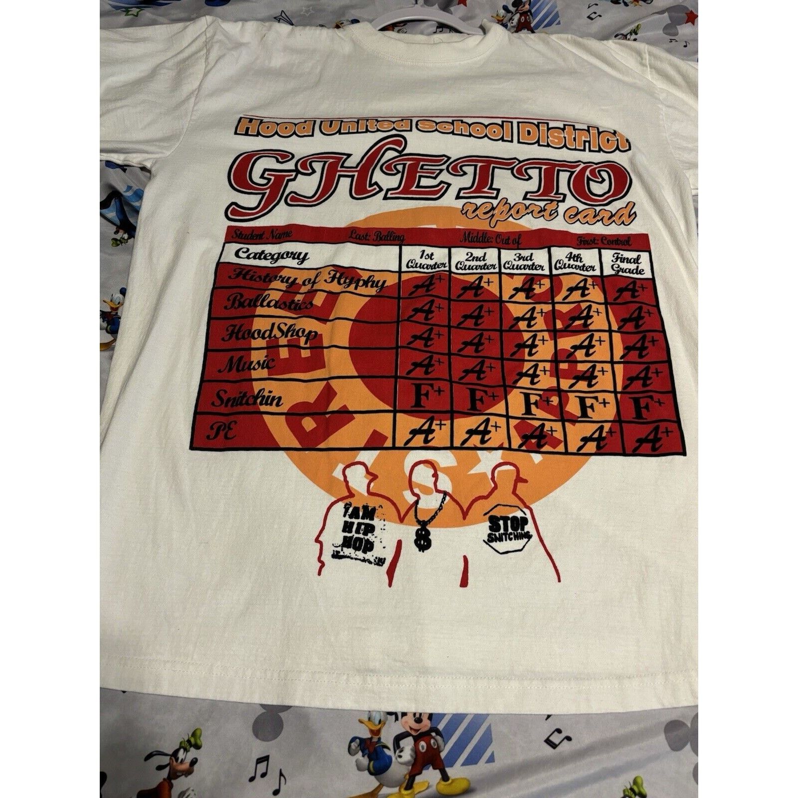 Other vintage hood united school district white y2k T-shirt Xl Size US XL / EU 56 / 4 - 3 Thumbnail