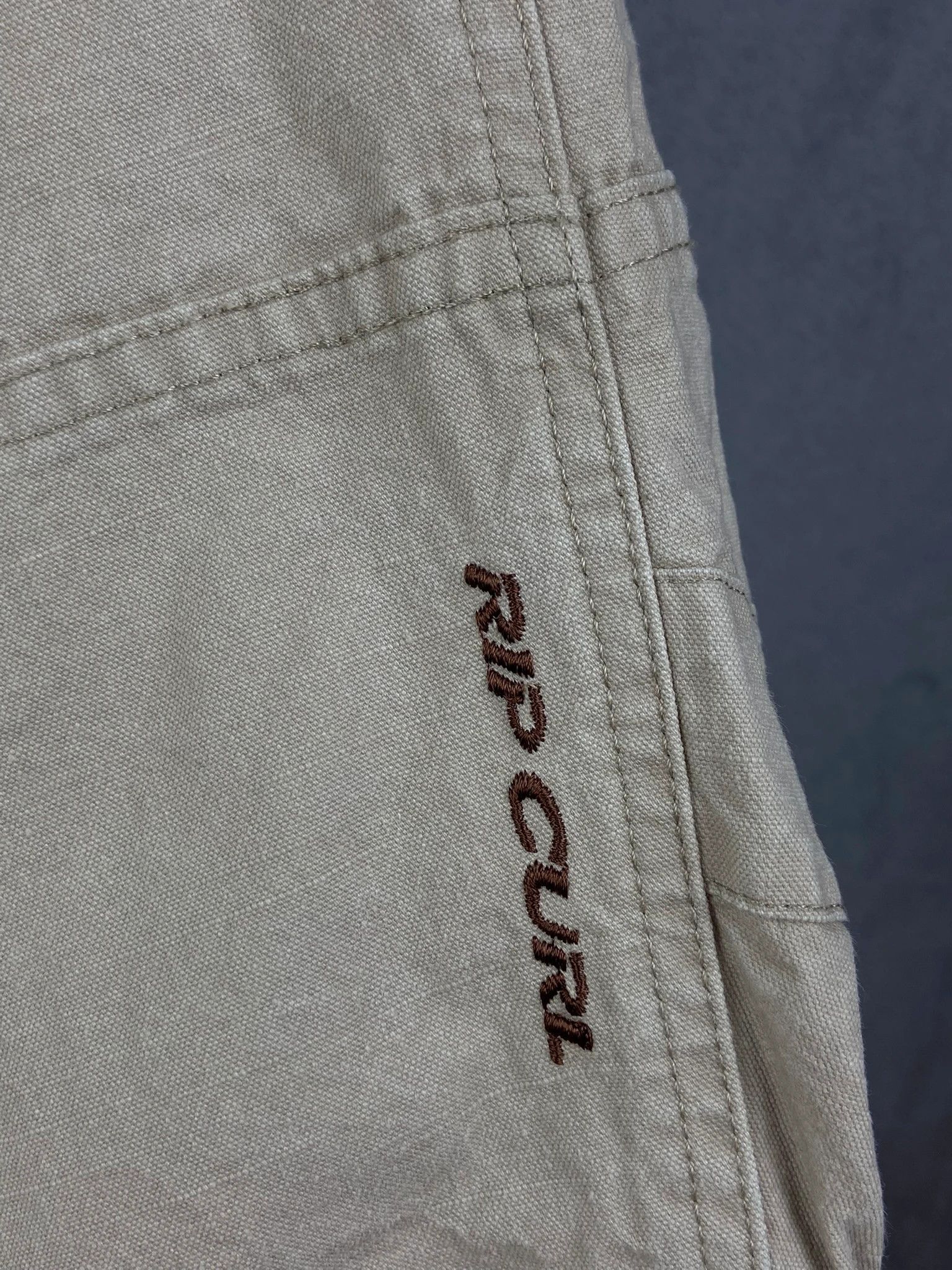 Rip Curl Rip Curl jorts beige shorts vintage retro streetwear Size US 36 / EU 52 - 5 Thumbnail