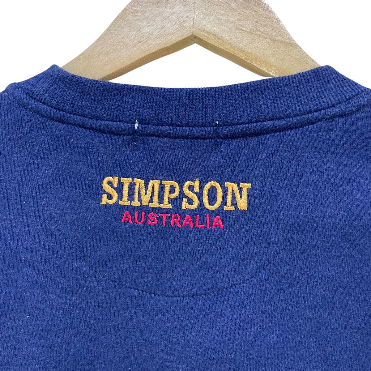 The Simpsons 💥Vintage Simpson Colours Block Crewneck Pullover Sweatshirt Size US M / EU 48-50 / 2 - 5 Thumbnail