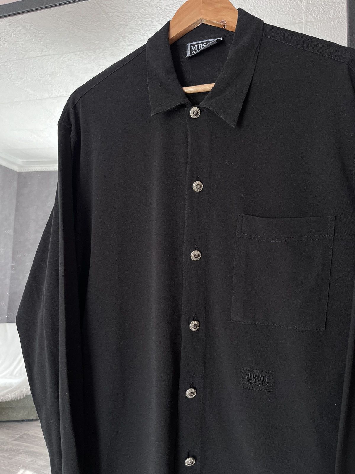 Versace Jeans Couture Vintage Versace V2 Classic Metal Button Couture Shirt Button Size US M / EU 48-50 / 2 - 3 Thumbnail