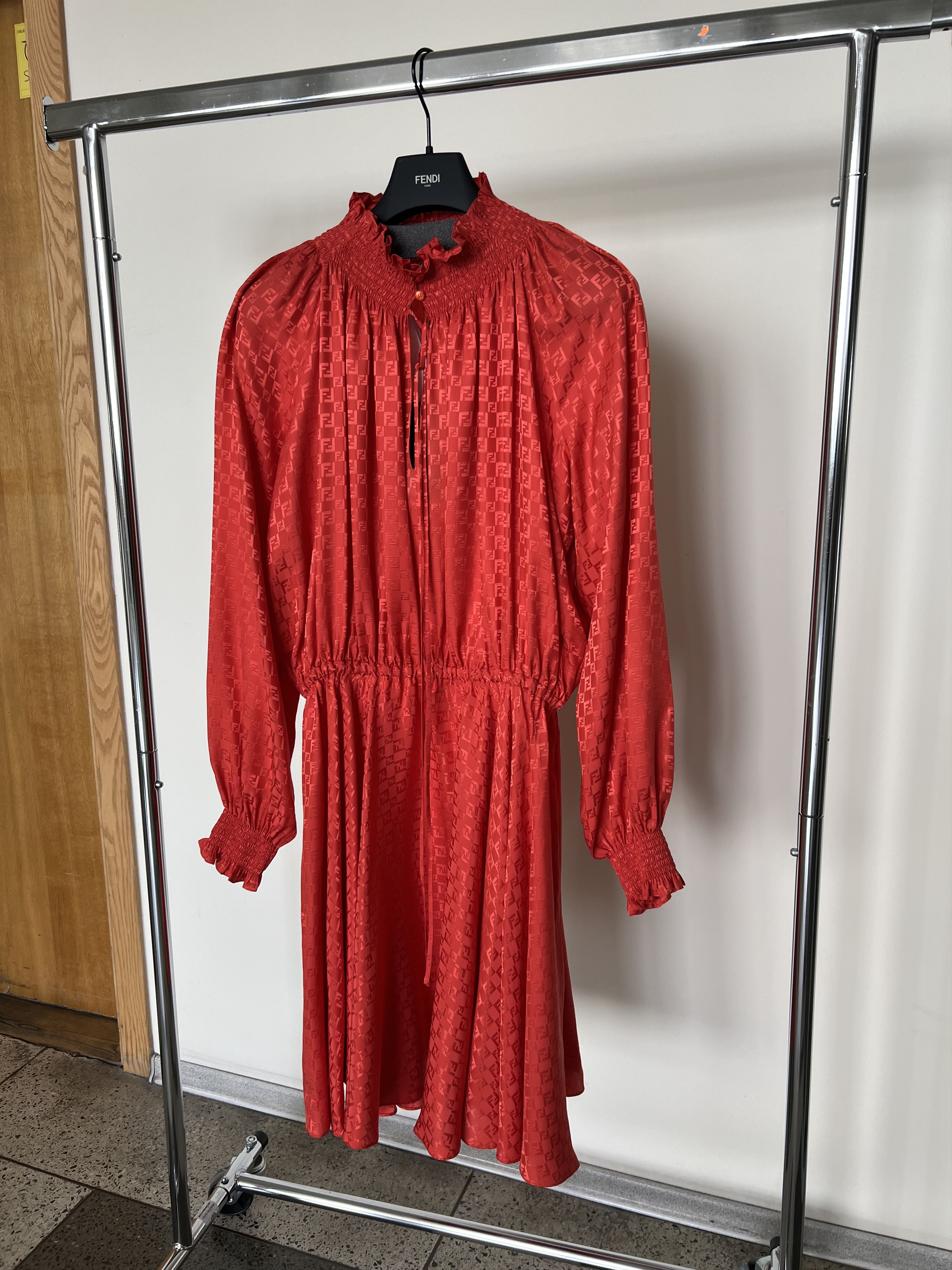 Fendi Fendi Silk Dress Size M / US 6-8 / IT 42-44 - 8 Thumbnail
