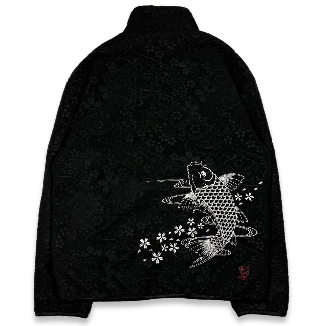 Designer Karakuri Koi Fish Embroidered Fleece Size US L / EU 52-54 / 3 - 1 Thumbnail