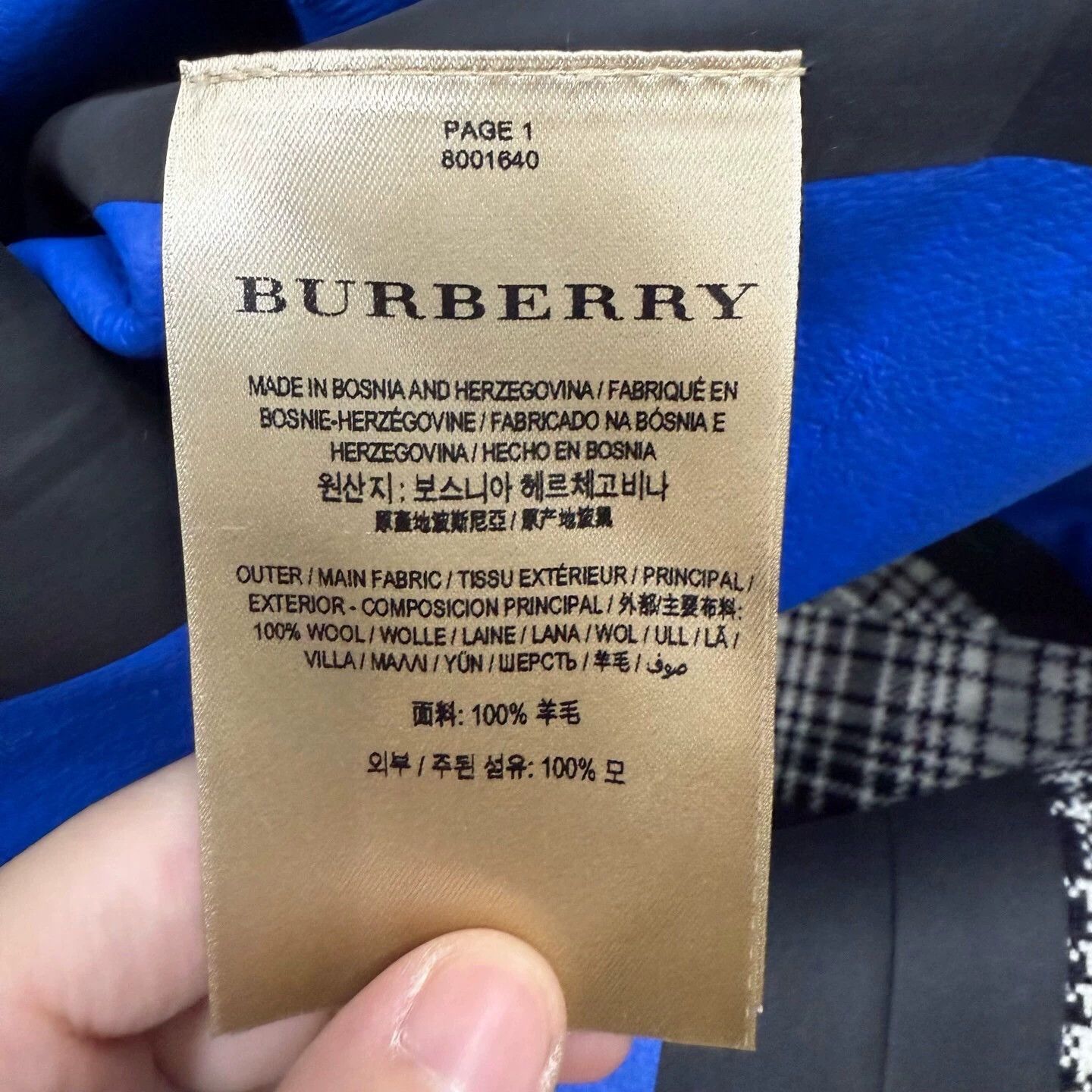 Burberry Burberry Wool Coat New with tags UK6 Size XS / US 0-2 / IT 36-38 - 4 Thumbnail