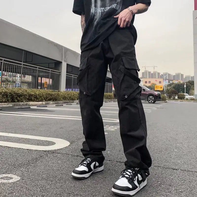 Japanese Brand × Vintage Cargo Bondage Pants Hip Hop y2k Size US 32 / EU 48 - 3 Thumbnail