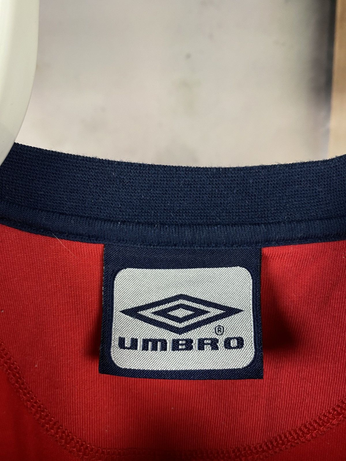 Umbro 🎳Vintage T-Shirt Umbro Striped Tee🎳 Size US L / EU 52-54 / 3 - 9 Thumbnail