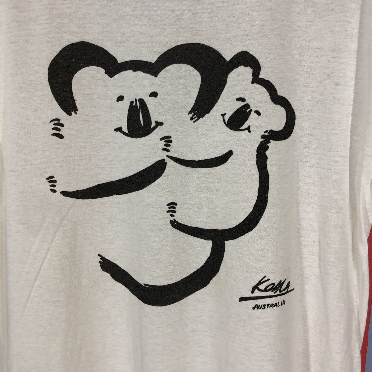 Vintage 90s Vintage KOALA AUSTRALIA Crew Neck T Shirt #1498/AZ Size US M / EU 48-50 / 2 - 2 Thumbnail