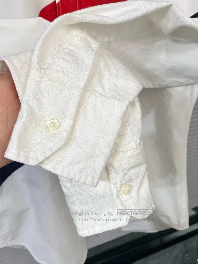 Thom Browne Thom Browne White Shirt Size US S / EU 44-46 / 1 - 7 Thumbnail