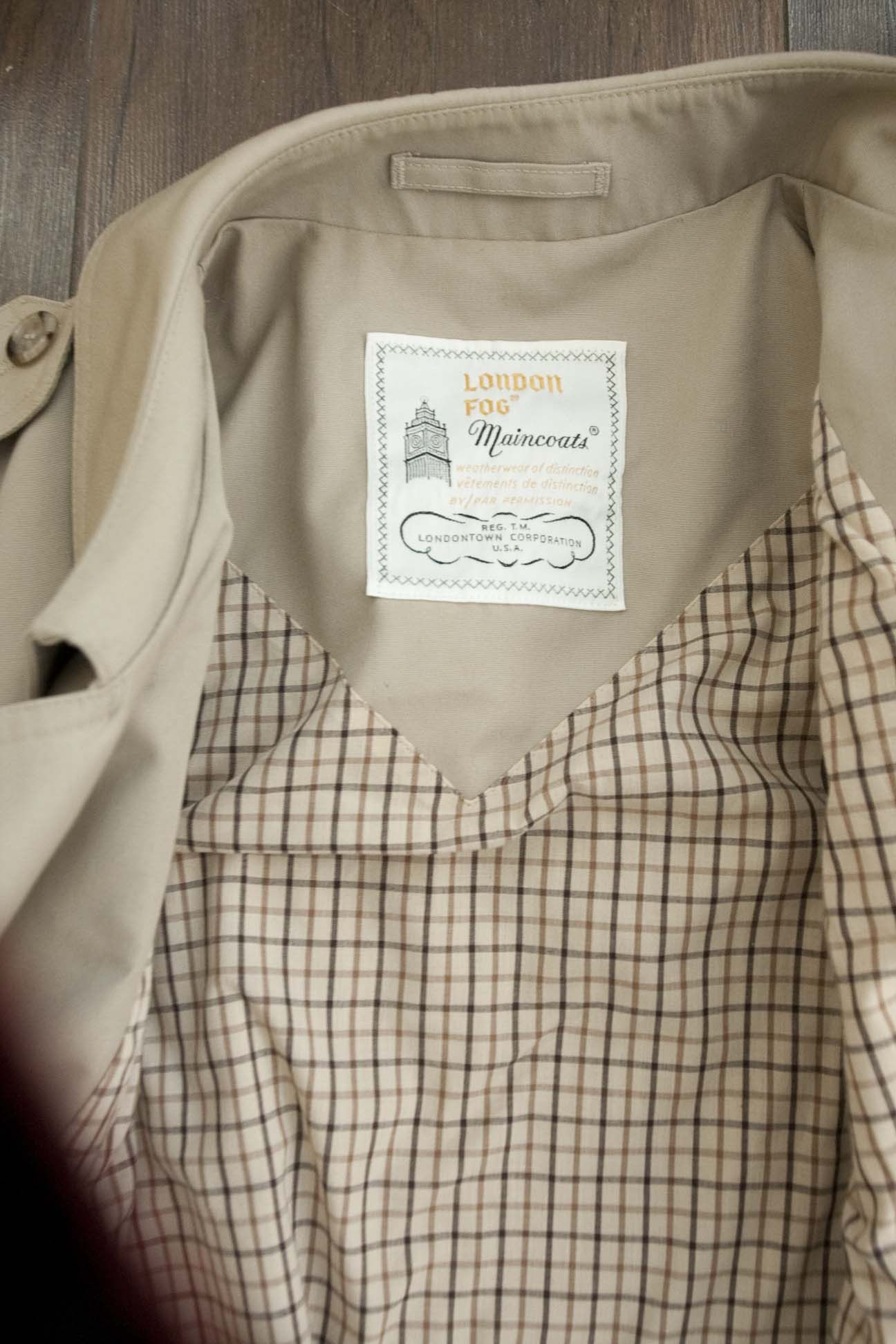 London Fog London Fog Trench Coat Size 42R Beige Size US M / EU 48-50 / 2 - 2 Thumbnail
