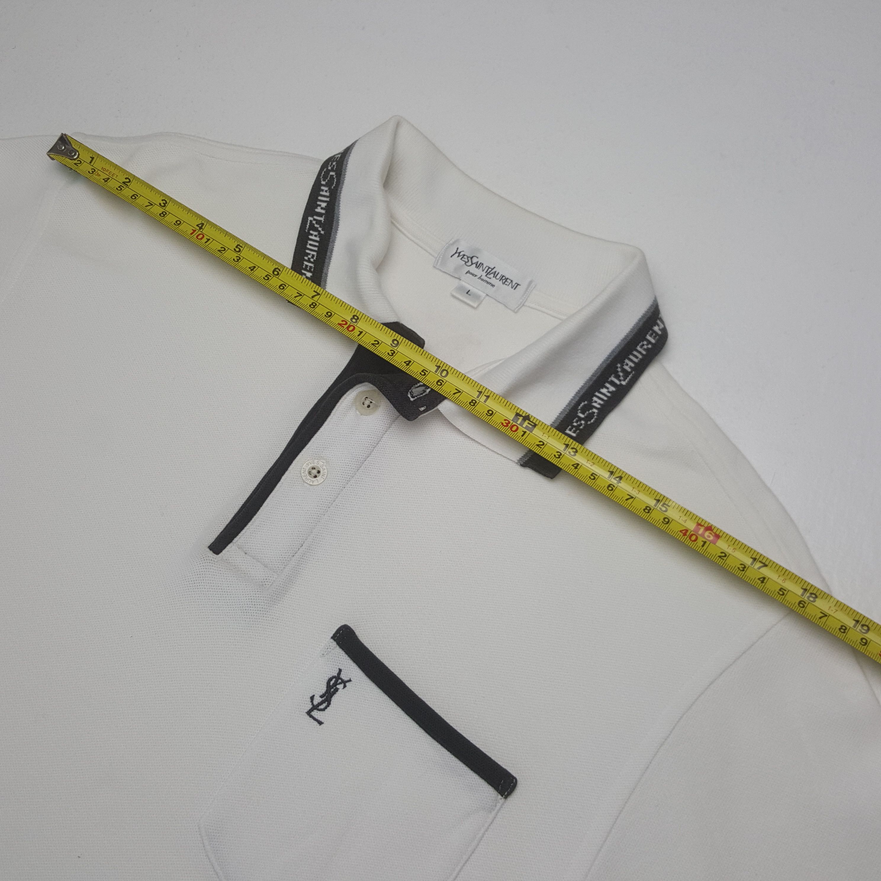 Yves Saint Laurent Vintage Yves Saint Laurent Designer Brand Polos C312N51 Size US M / EU 48-50 / 2 - 6 Thumbnail