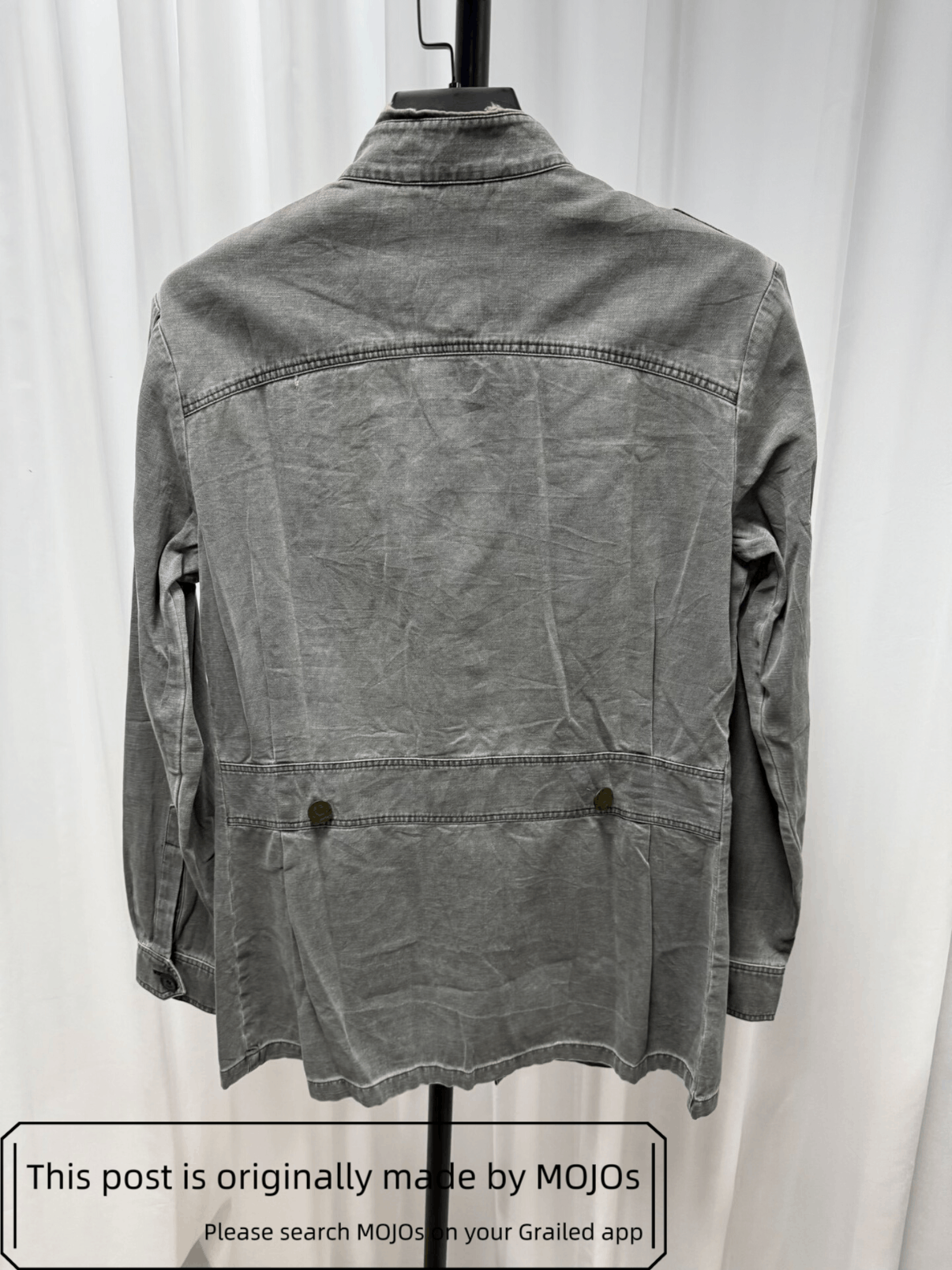 Raf Simons Sz 46 Raf Simons 04SS Distressed Washed Jacket mojos184116 Size US S / EU 44-46 / 1 - 6 Thumbnail