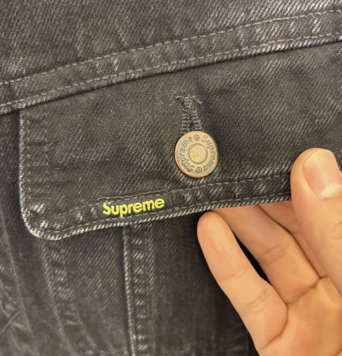 Supreme Supreme black sabbath denim trucker Jacket Size US L / EU 52-54 / 3 - 5 Thumbnail