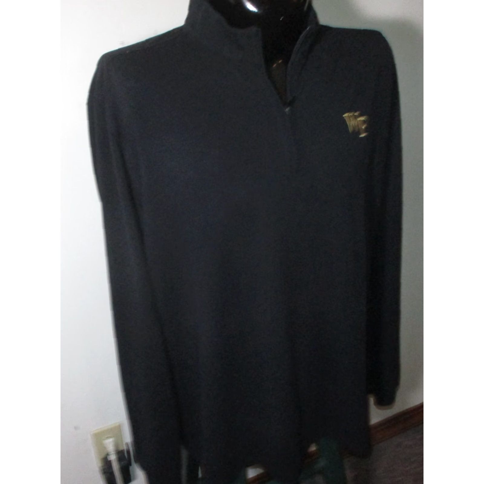 johnnie-O johnnie-O Black Long Sleeve Polo Jersey 2XL Mens Shirt 1/2 Zip Golf Size US XXL / EU 58 / 5 - 3 Thumbnail