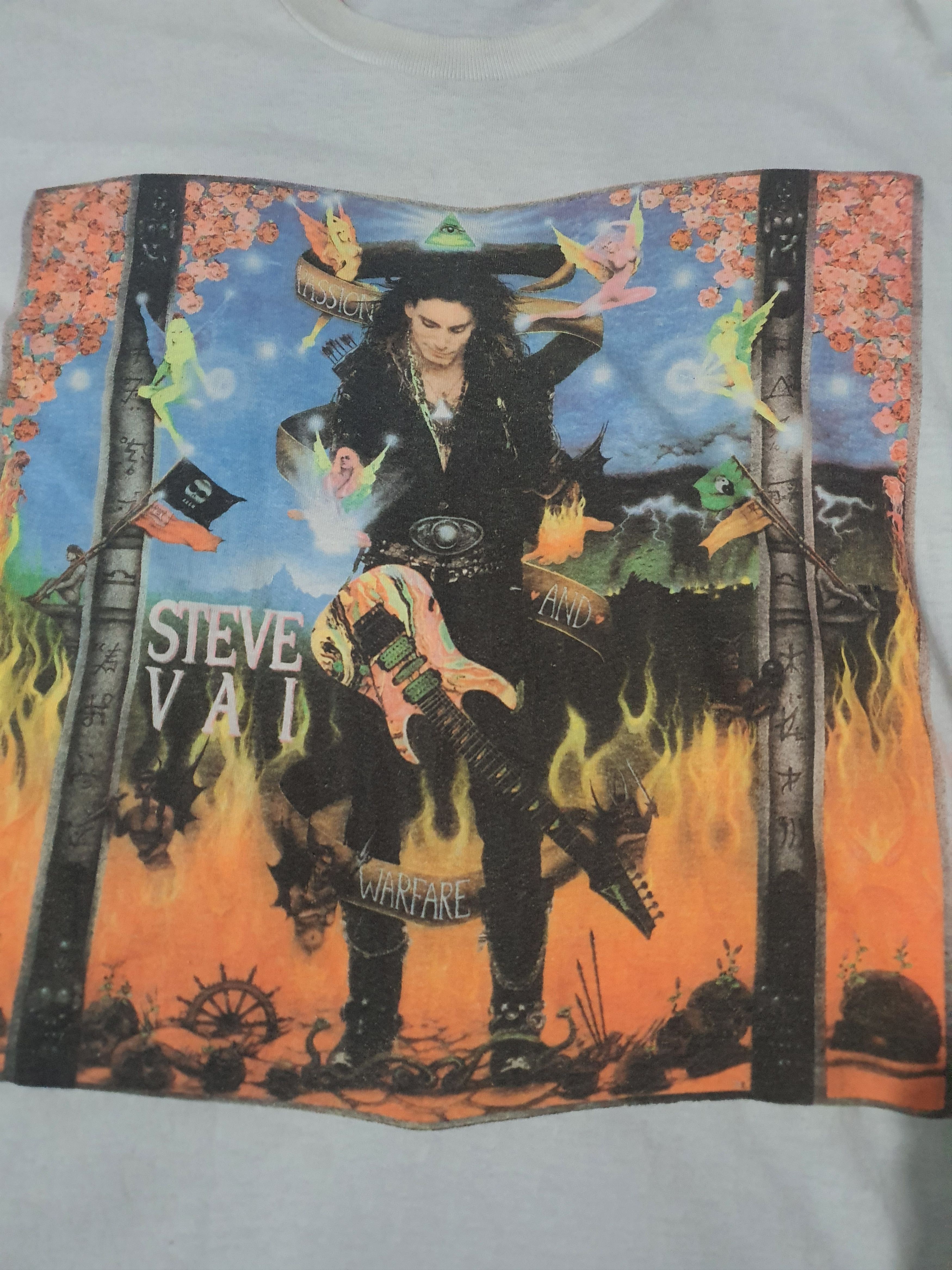 Band Tees 🌹 Steve Vai 🌹 Size US L / EU 52-54 / 3 - 3 Thumbnail
