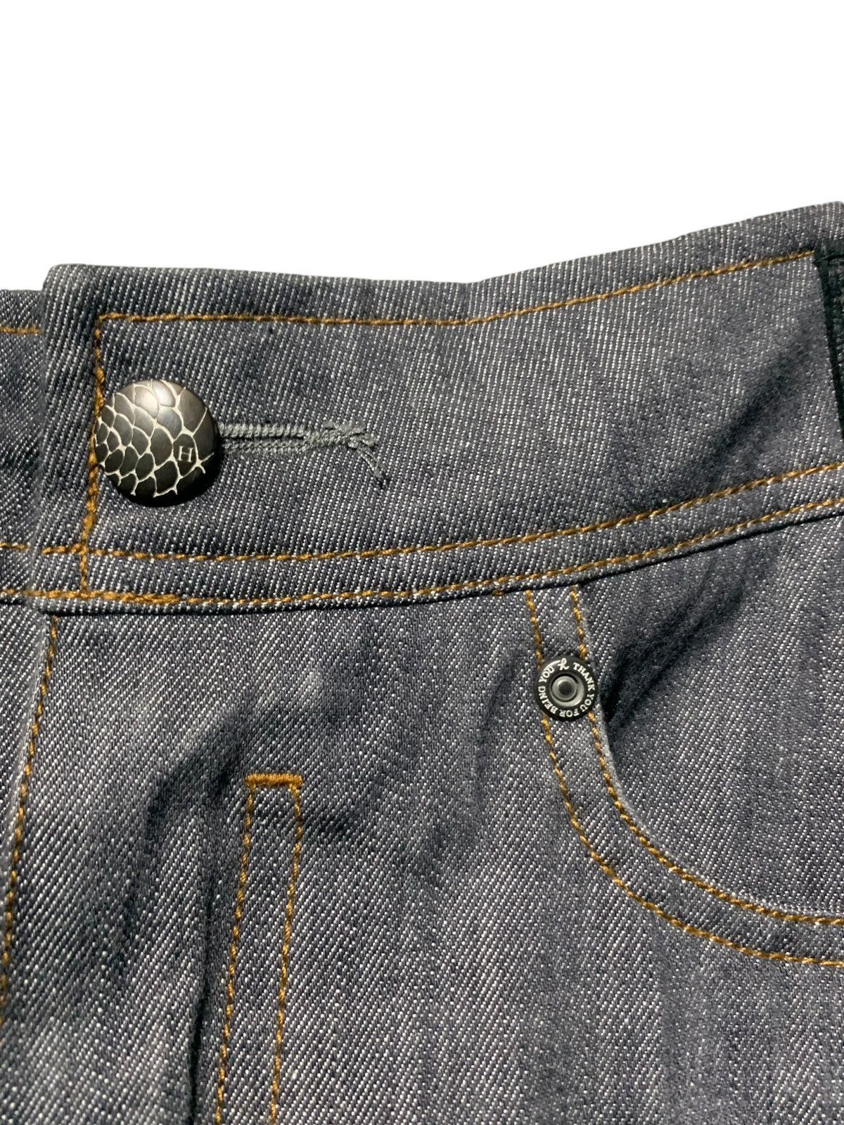 If Six Was Nine Holden multi zip flare denim layered jeans ifsixwasnine Size US 35 - 10 Thumbnail