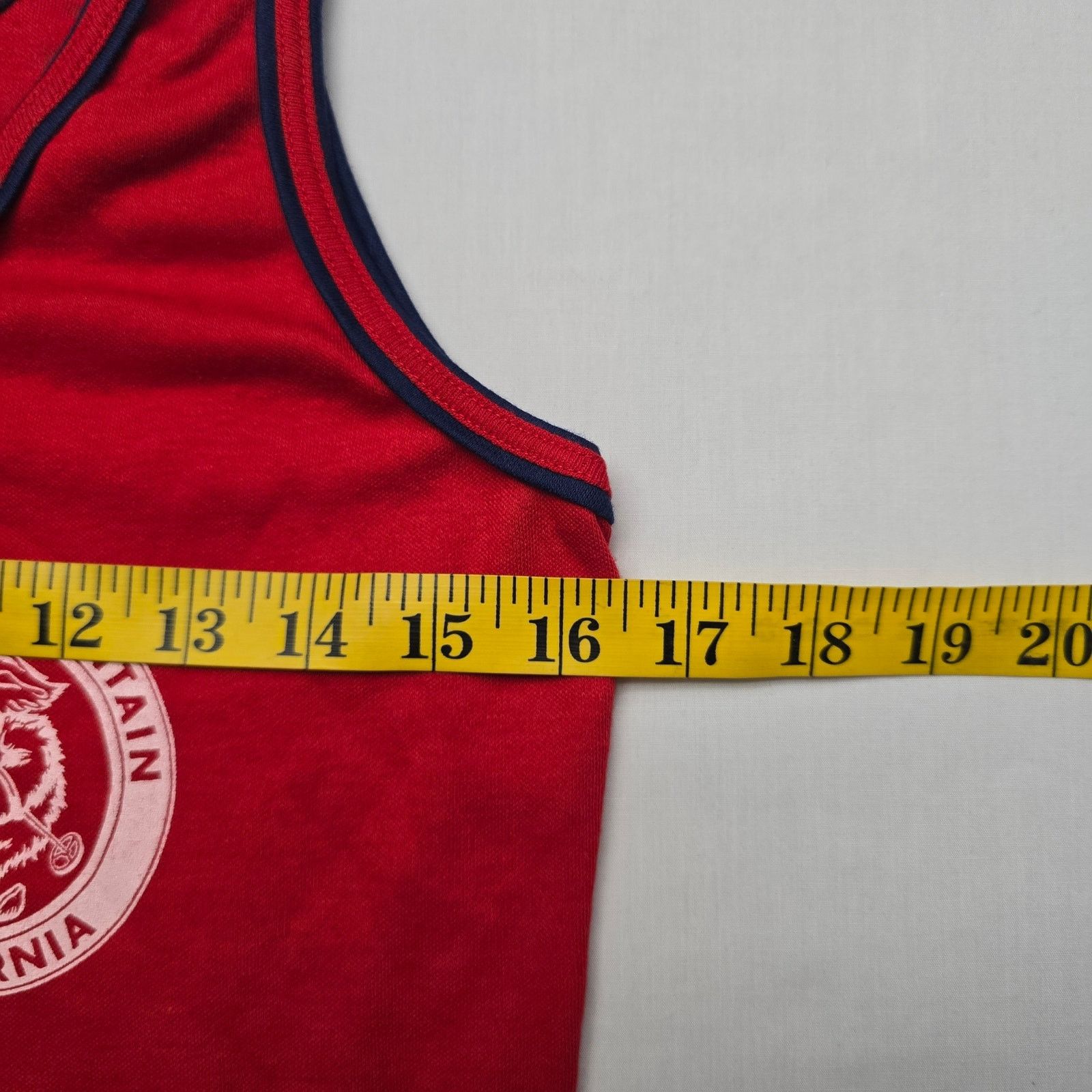 Vintage Vintage Womens Ski Shirt Tank Top Red Mammoth Mountain Tee M Size M / US 6-8 / IT 42-44 - 4 Thumbnail