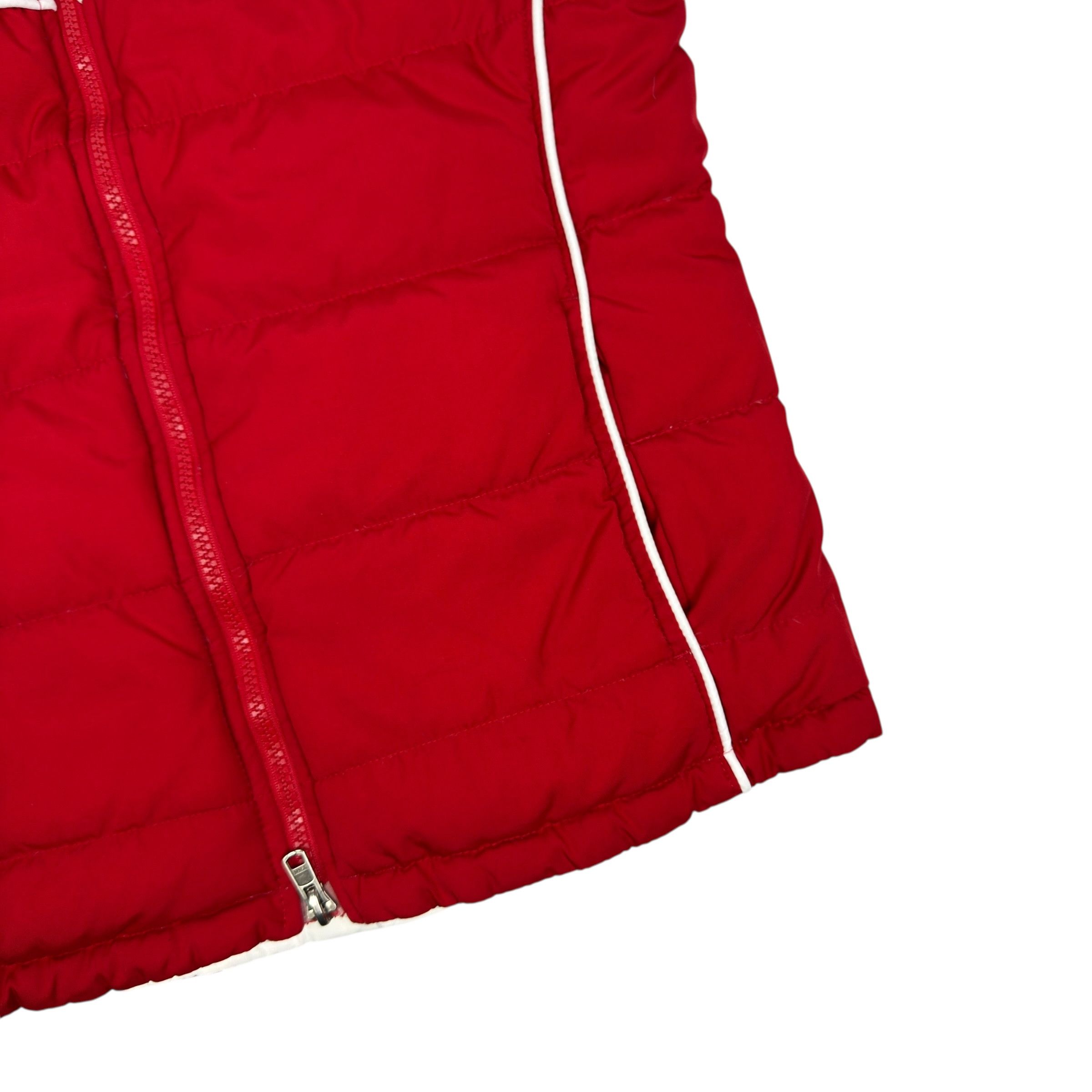 Nike Vintage Nike Women's Red White Reversible Puffer Down Vest M Size M / US 6-8 / IT 42-44 - 7 Thumbnail