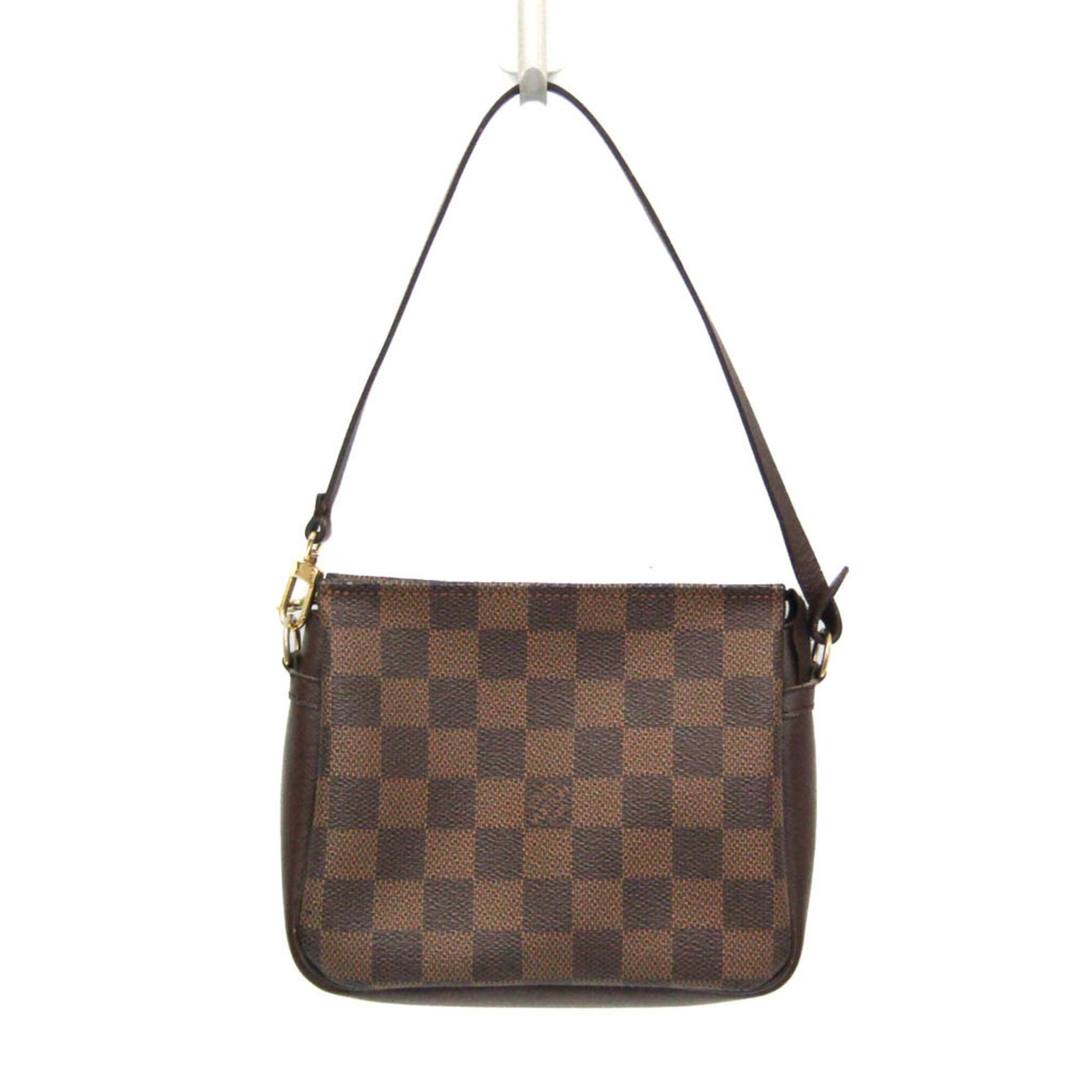 Louis Vuitton Louis Vuitton Damier Makeup Pouch N51982 Women's Handbag,Pouch Brown Size ONE SIZE - 1 Thumbnail