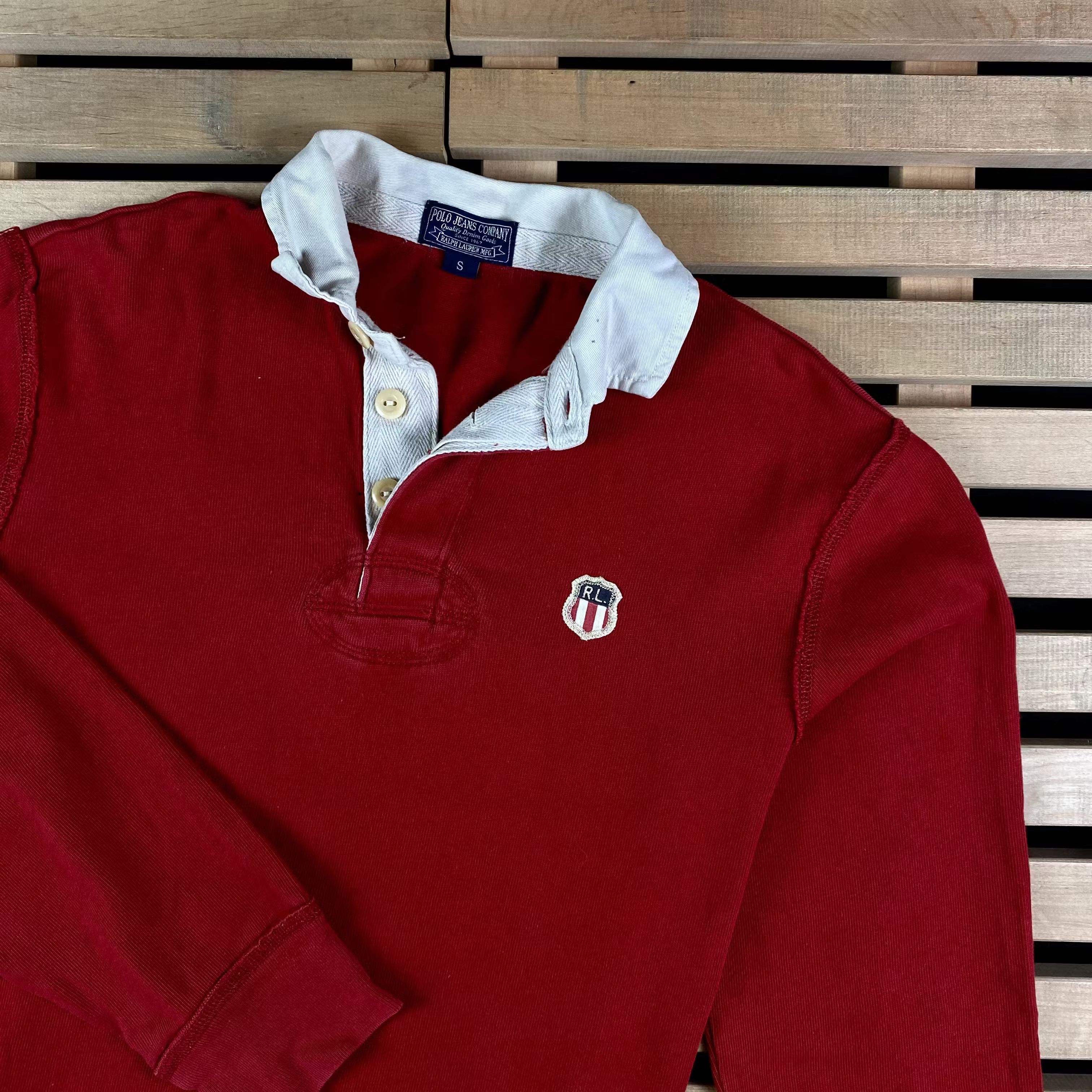 Polo Ralph Lauren × Ralph Lauren × Vintage Mens Sweatshirt Polo Jeans Ralph Lauren Vintage Size S Size US S / EU 44-46 / 1 - 2 Thumbnail