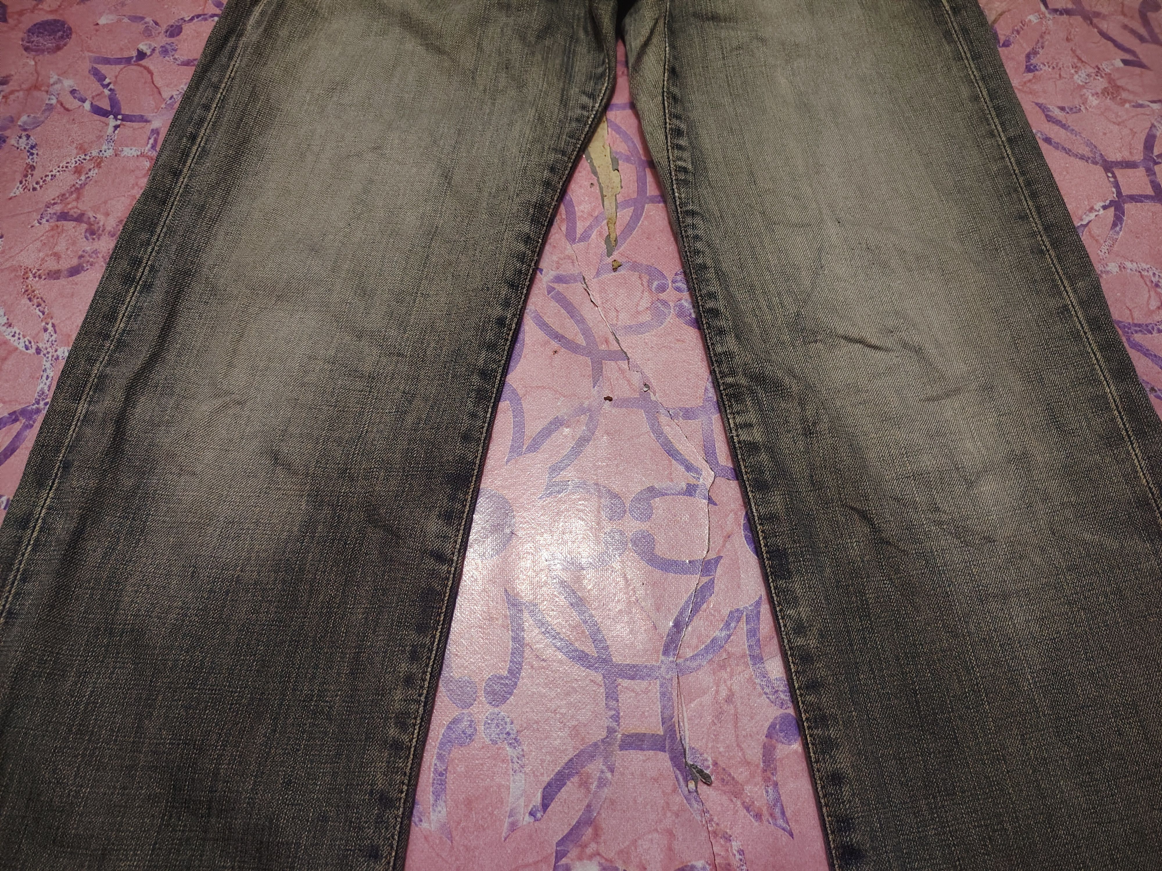 Edwin Japanese Edwin Studed Jeans Distressed Jeans Size US 31 - 10 Thumbnail