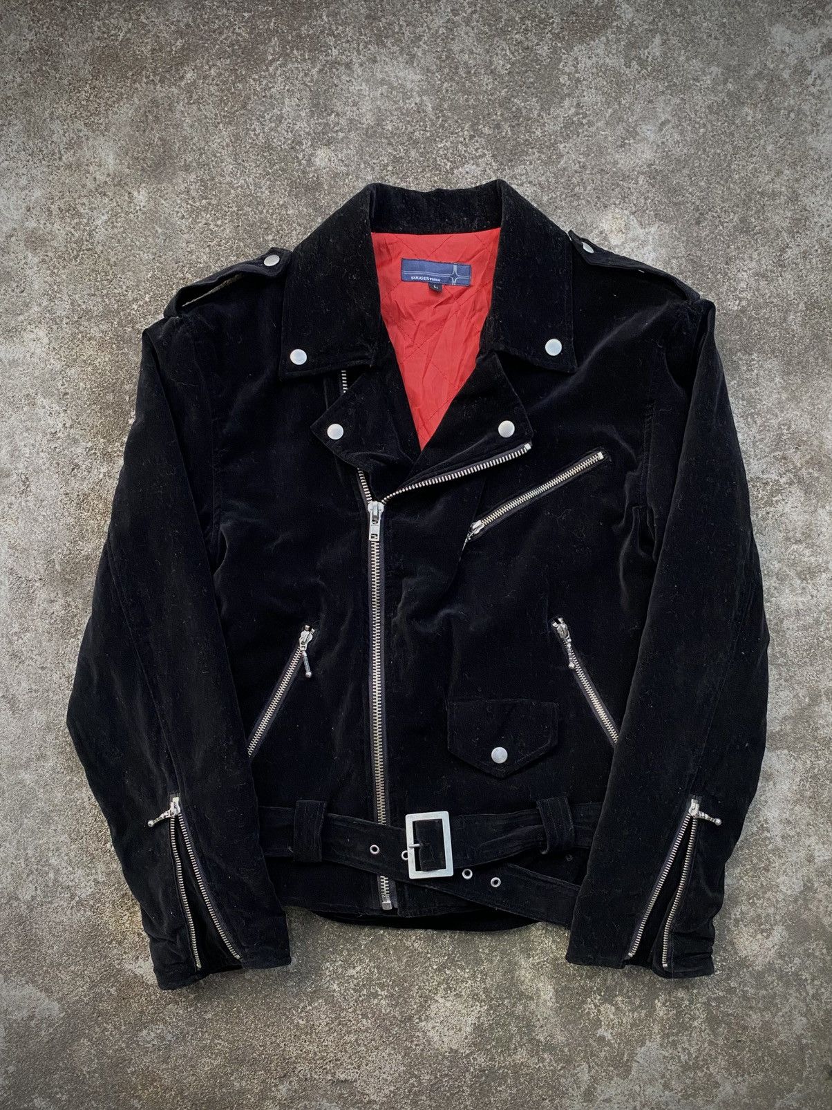 KMRii JAPANESE BAND SUGGESTION RAMONES BIKERS JACKET Size US L / EU 52-54 / 3 - 1 Thumbnail