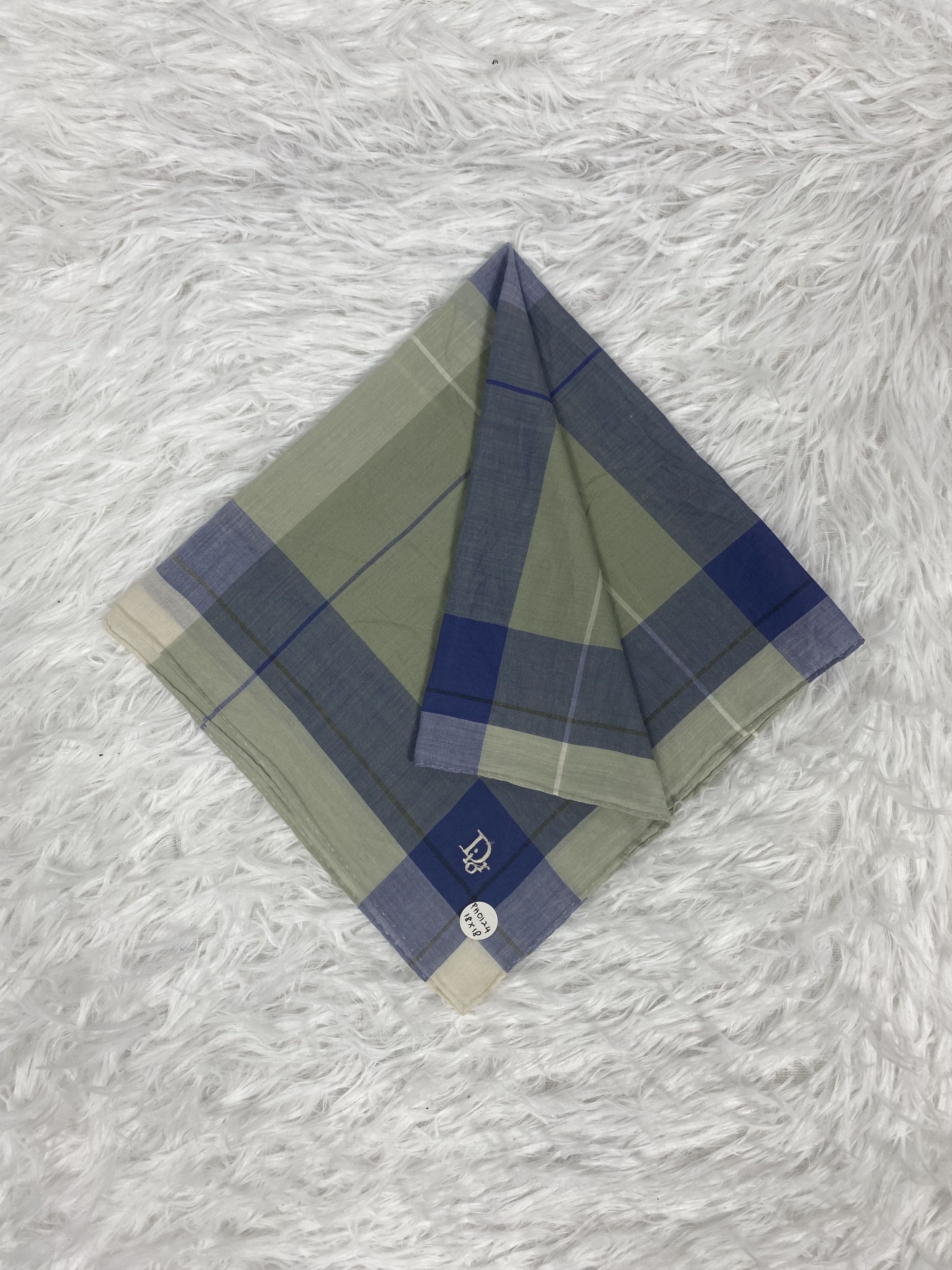 Vintage Vintage Christian Dior Handkerchief PH0124 Size ONE SIZE - 1 Thumbnail