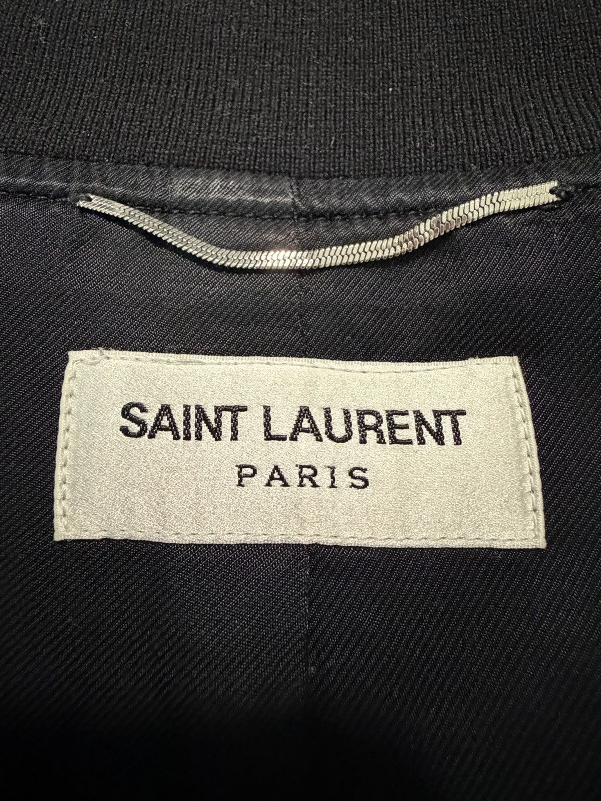 Saint Laurent Paris Saint Laurent Paris AW17 Greek Gods silk jacket Size US M / EU 48-50 / 2 - 2 Thumbnail