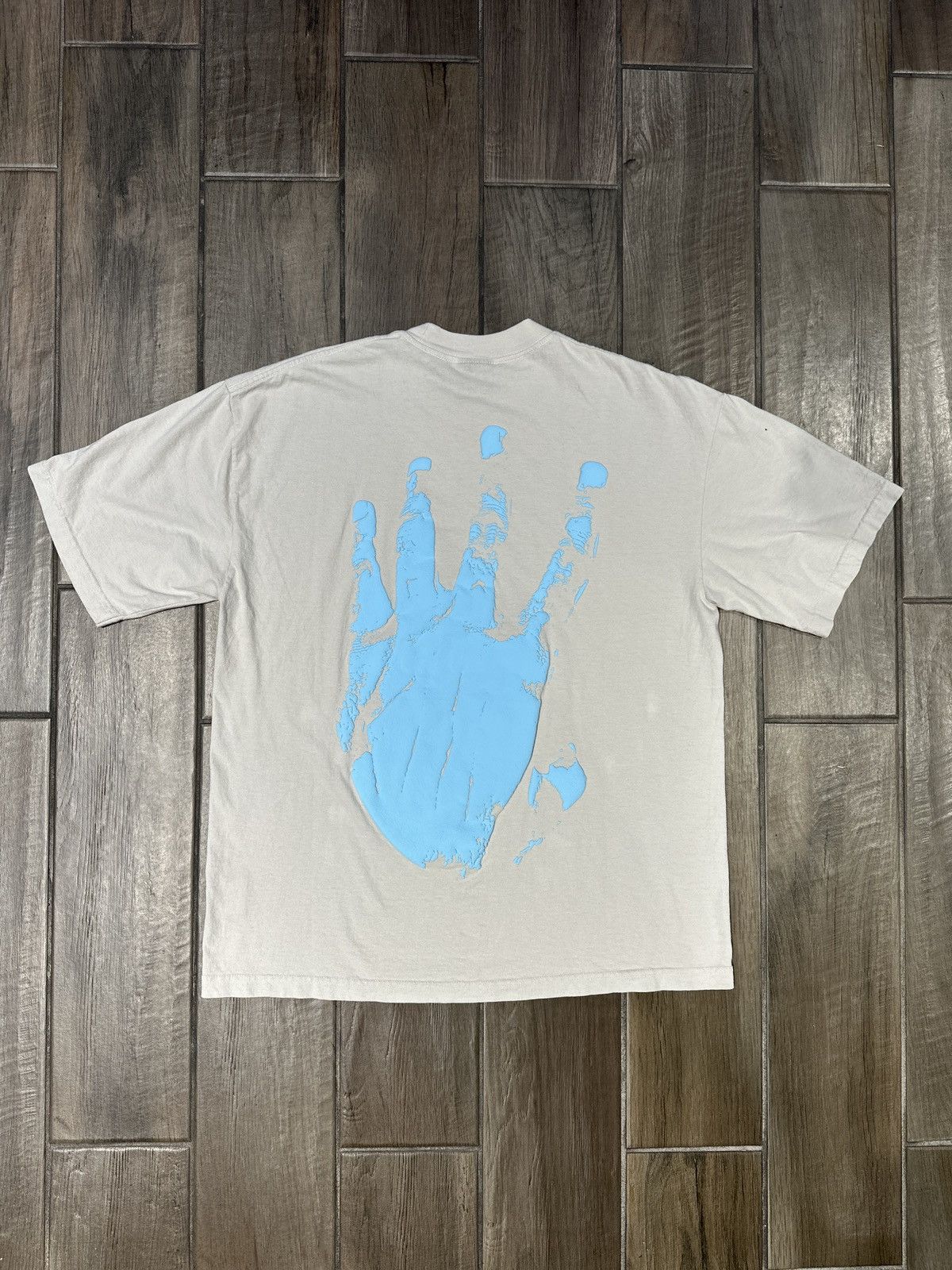 Revenge Revenge Xxxtentacion Kill Tee Cement/Baby Blue Size US M / EU 48-50 / 2 - 2 Thumbnail