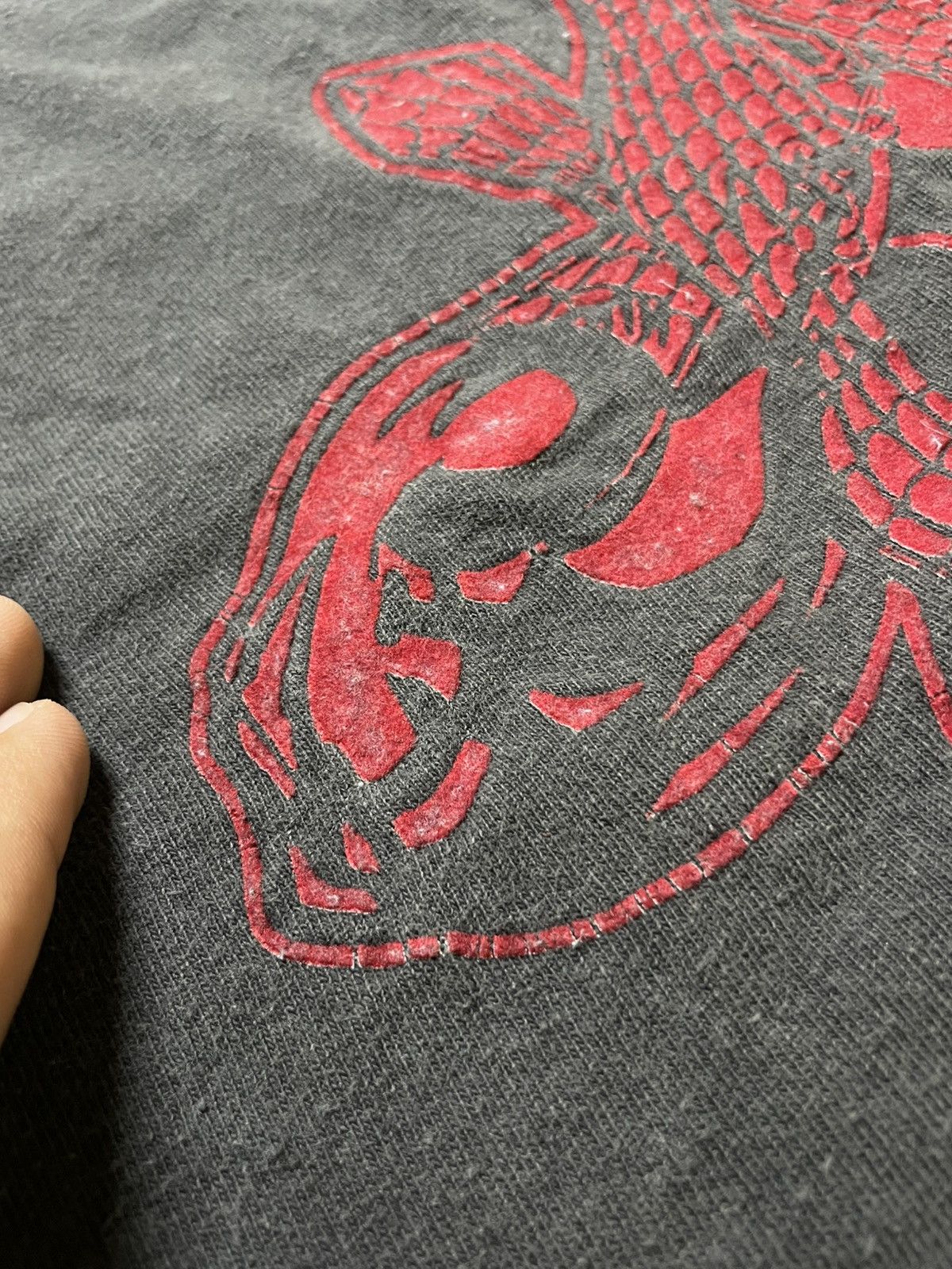 Marvel Comics Vintage 90s SPIDERMAN Tee Velvet Graphic Rare Design Size US M / EU 48-50 / 2 - 5 Thumbnail
