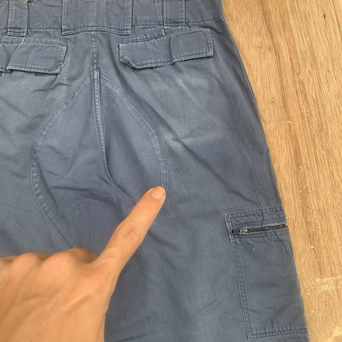 Hunter STEALS💥 DOUBLE KNEE JAPANESE FIELD COMBAT CARGO BAGGY PANTS Size US 32 / EU 48 - 13 Thumbnail