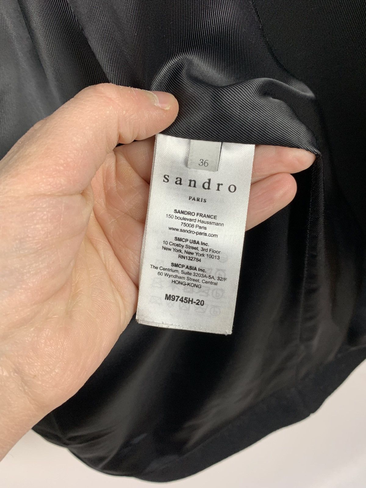 Sandro Sandro Faux Fur Parka Wool Jacket Women’s Size 36 Size XS / US 0-2 / IT 36-38 - 20 Thumbnail
