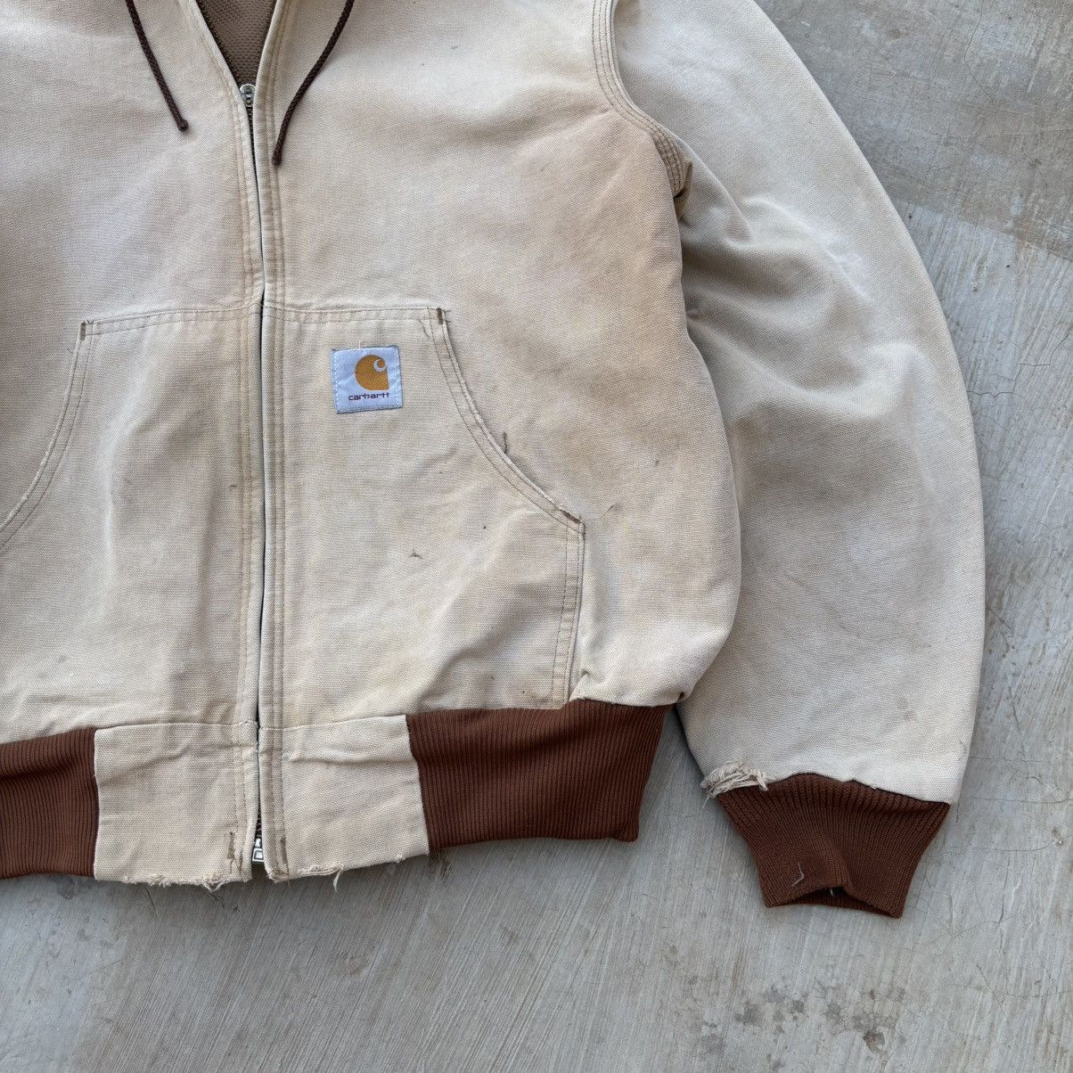 Carhartt Vintage 90s Sunfaded Carhartt Active Jacket Size US S / EU 44-46 / 1 - 4 Thumbnail