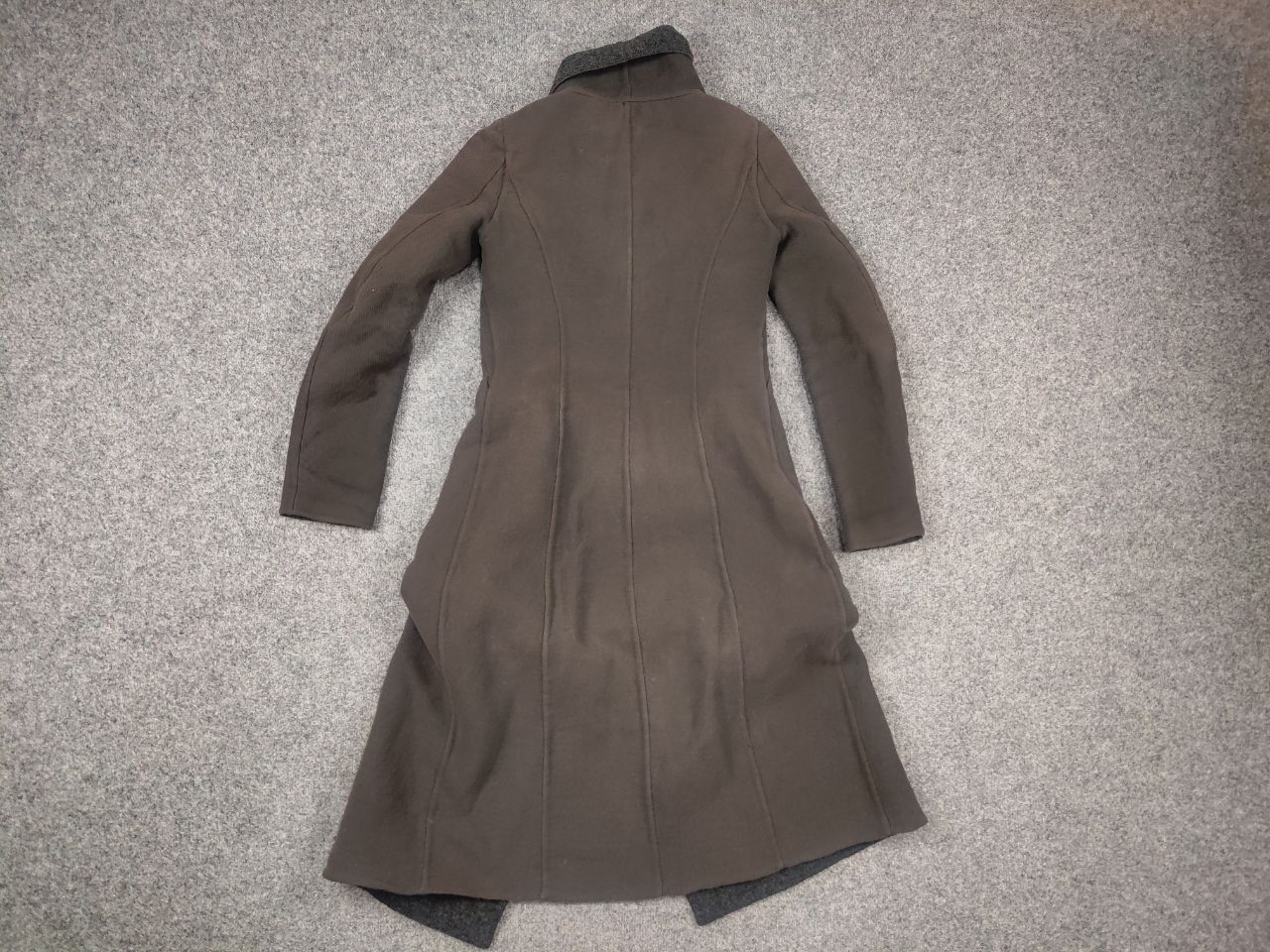 Masnada Masnada asymmetric clasp Wool coat Jacket Faded Color MA+ Size S / US 4 / IT 40 - 11 Thumbnail