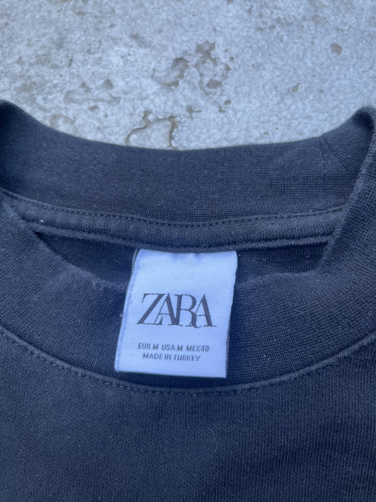 Zara Zara black M Tshirt Size US M / EU 48-50 / 2 - 2 Thumbnail
