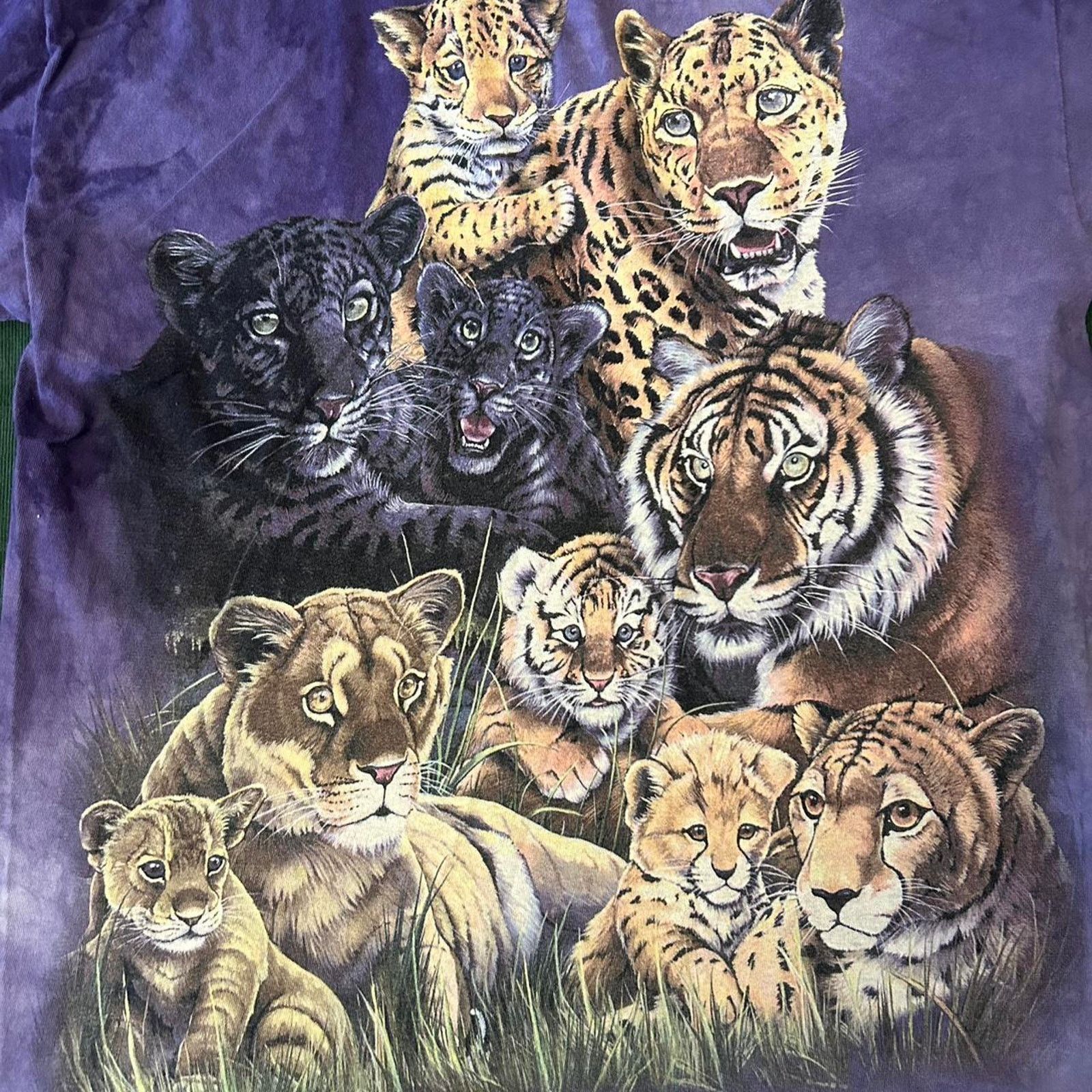 Gildan Vintage tie dye tiger tee Size US L / EU 52-54 / 3 - 2 Thumbnail
