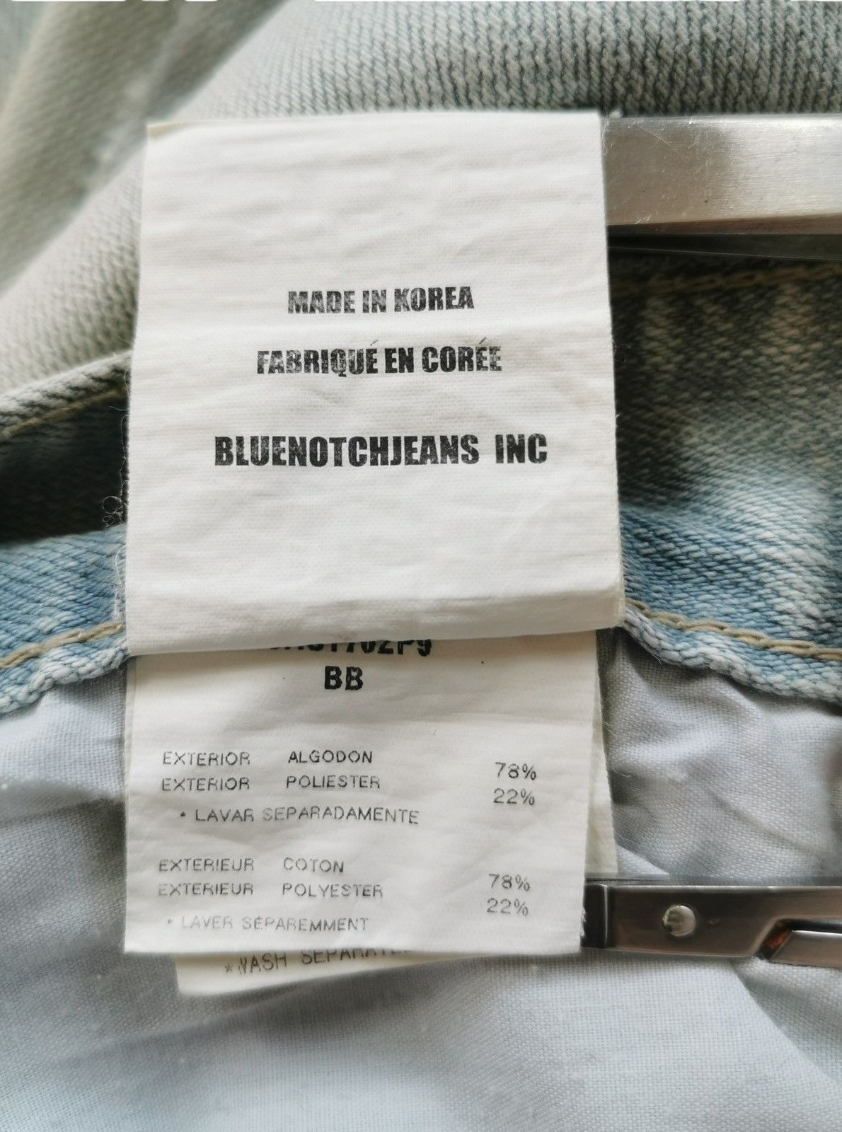 Vintage Bluenotch Light Wash Jeans Size US 34 / EU 50 - 14 Thumbnail