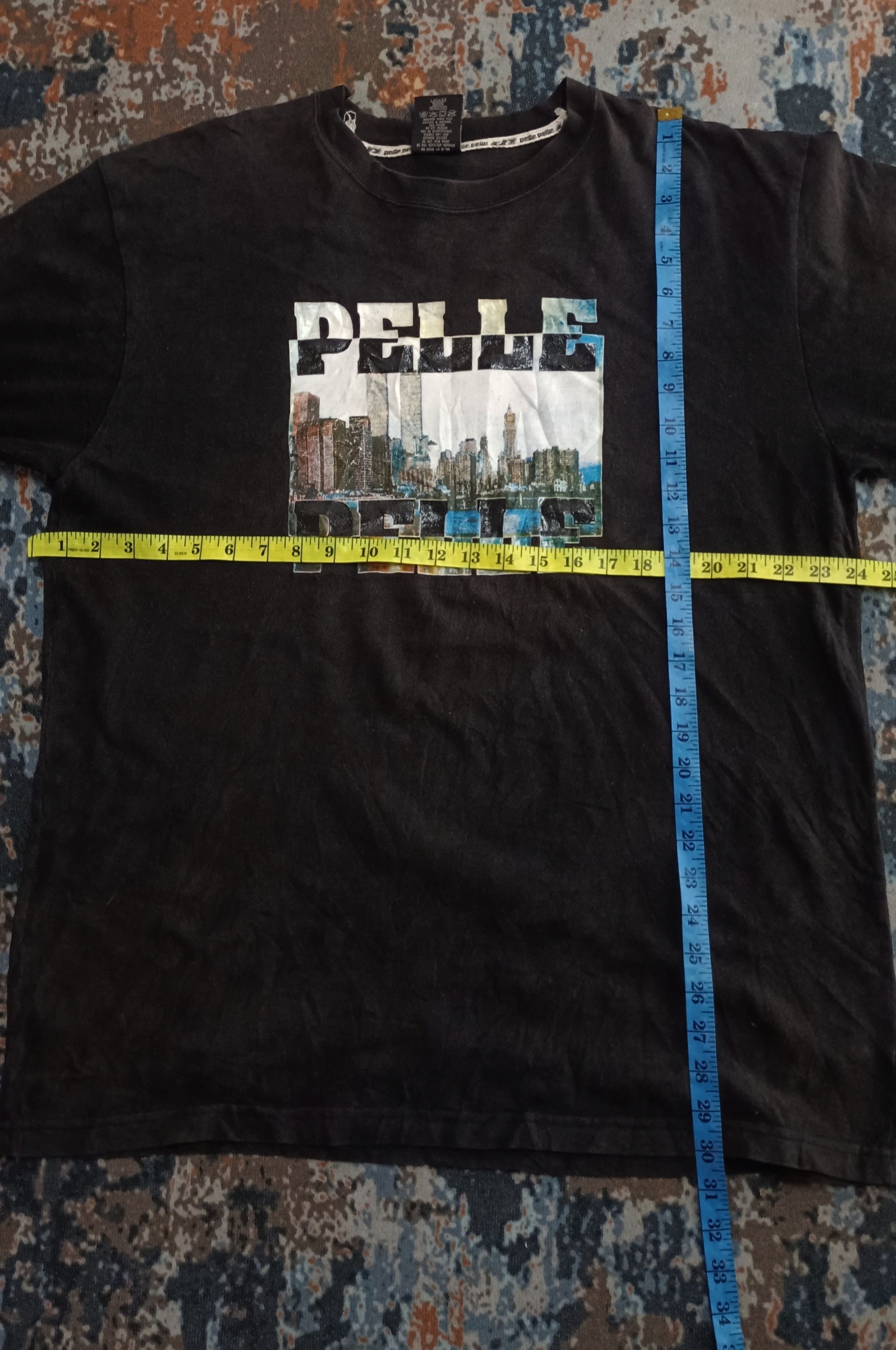 Pelle Pelle × Vintage Vintage💥Pelle Pelle Marc Buchanan New York Skyline Size US XL / EU 56 / 4 - 10 Thumbnail