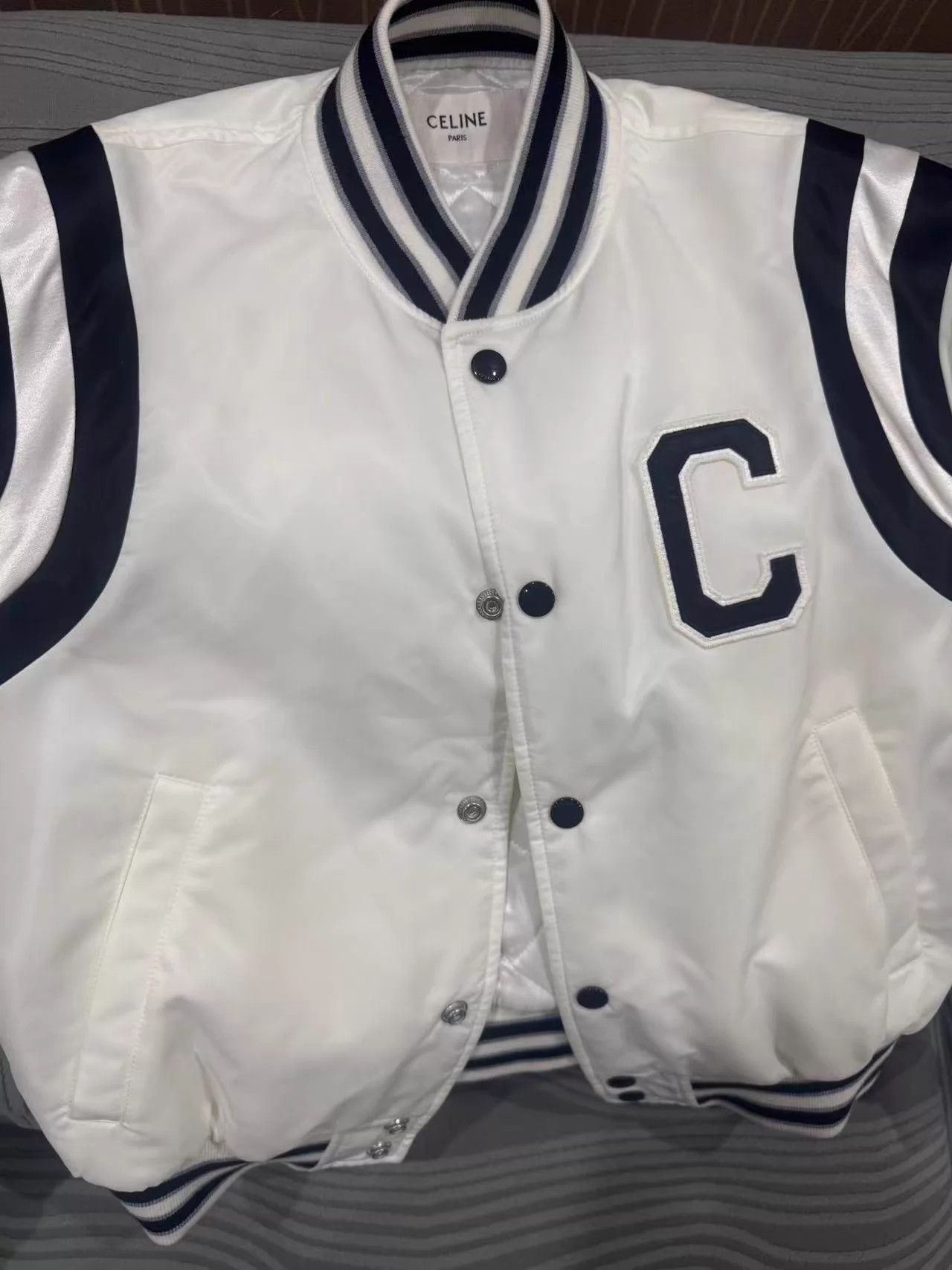 Celine Celine Baseball Jacket 36 New Size XS / US 0-2 / IT 36-38 - 3 Thumbnail