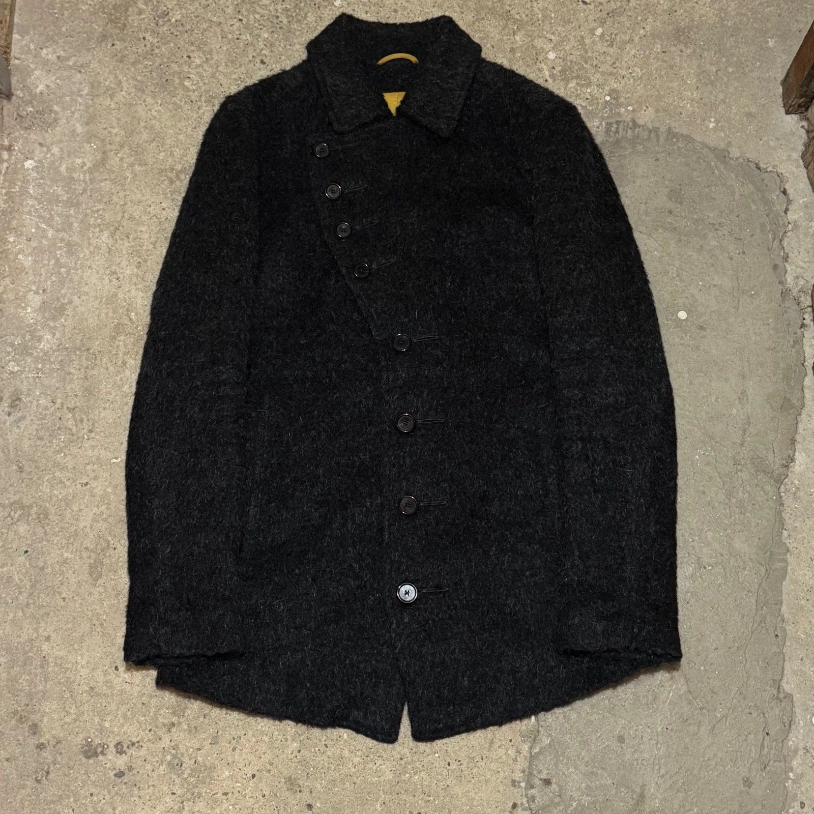 Ann Demeulemeester F/W 2011 Ann Demeulemeester asymmetrical buttons coat Size US S / EU 44-46 / 1 - 1 Thumbnail