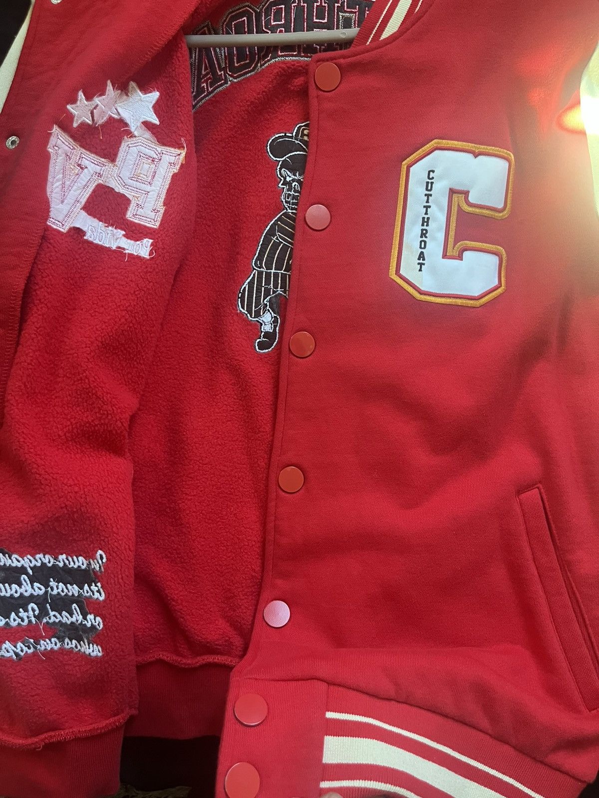 Other 2021 Cutthroat LA Red Allstars Letterman Jacket Size US M / EU 48-50 / 2 - 4 Thumbnail