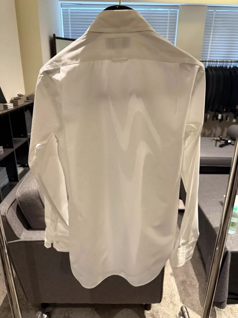Thom Browne Thom Browne Classic three-color logo shirt with door flap 2 Size US M / EU 48-50 / 2 - 2 Thumbnail