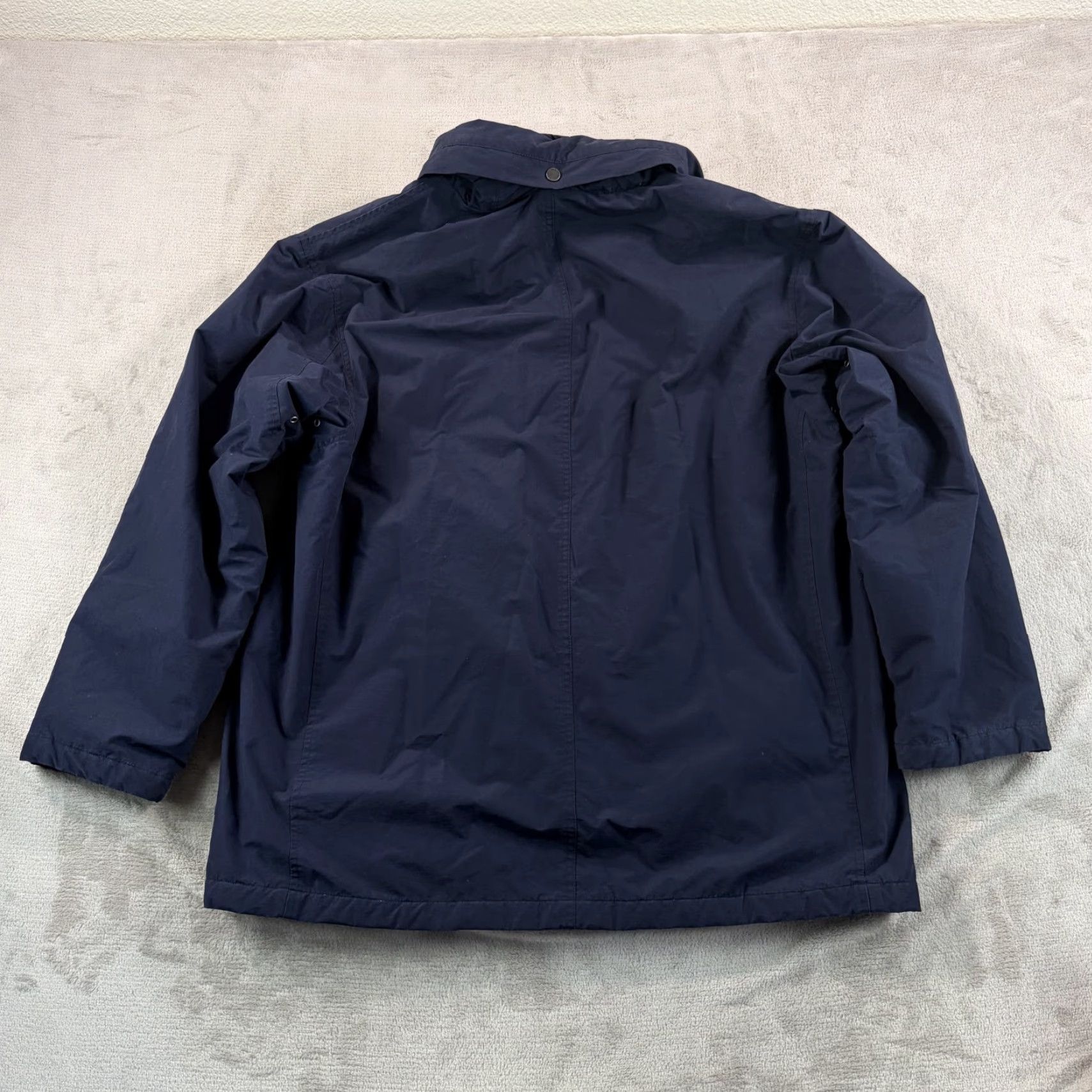 Polo Ralph Lauren VINTAGE Polo Ralph Lauren Hooded Jacket Navy XL Men Full Zip Pockets Cargo Parka Blue Designer 80s 90s Casual Workwear Shirt? Size US XL / EU 56 / 4 - 6 Thumbnail